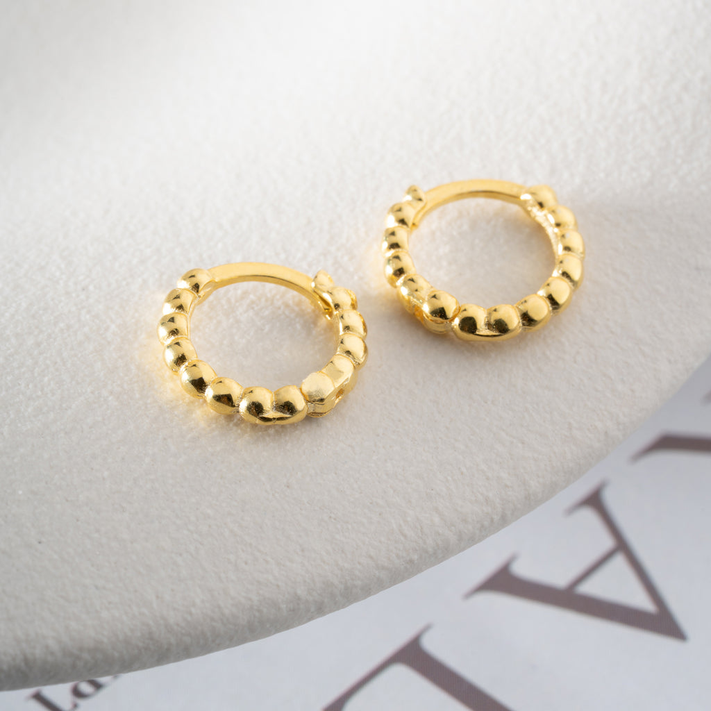 HILDA HJÄRTA ÖRHÄNGEN | 925 SILVER