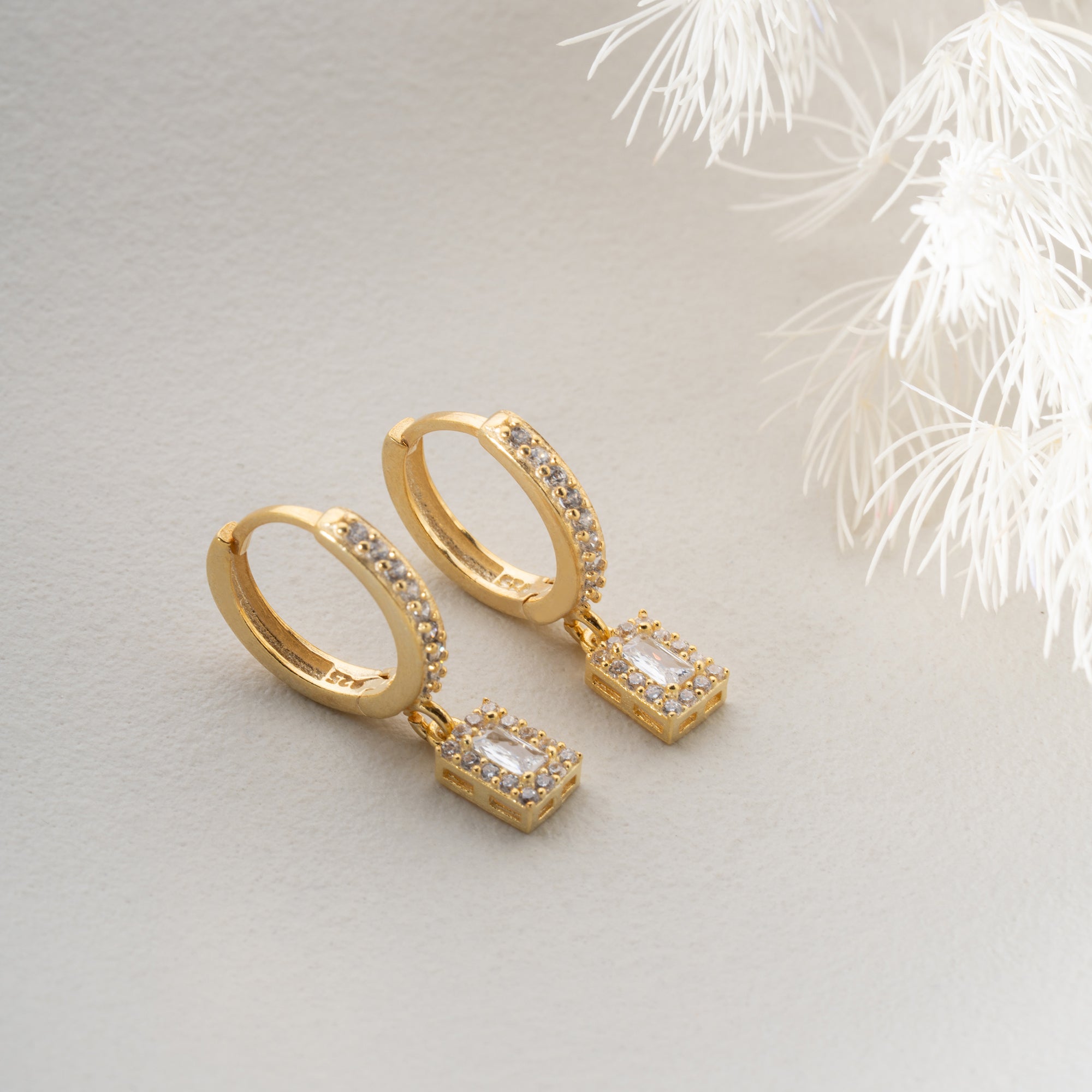 OLVIE ÖRHÄNGEN | 925 SILVER