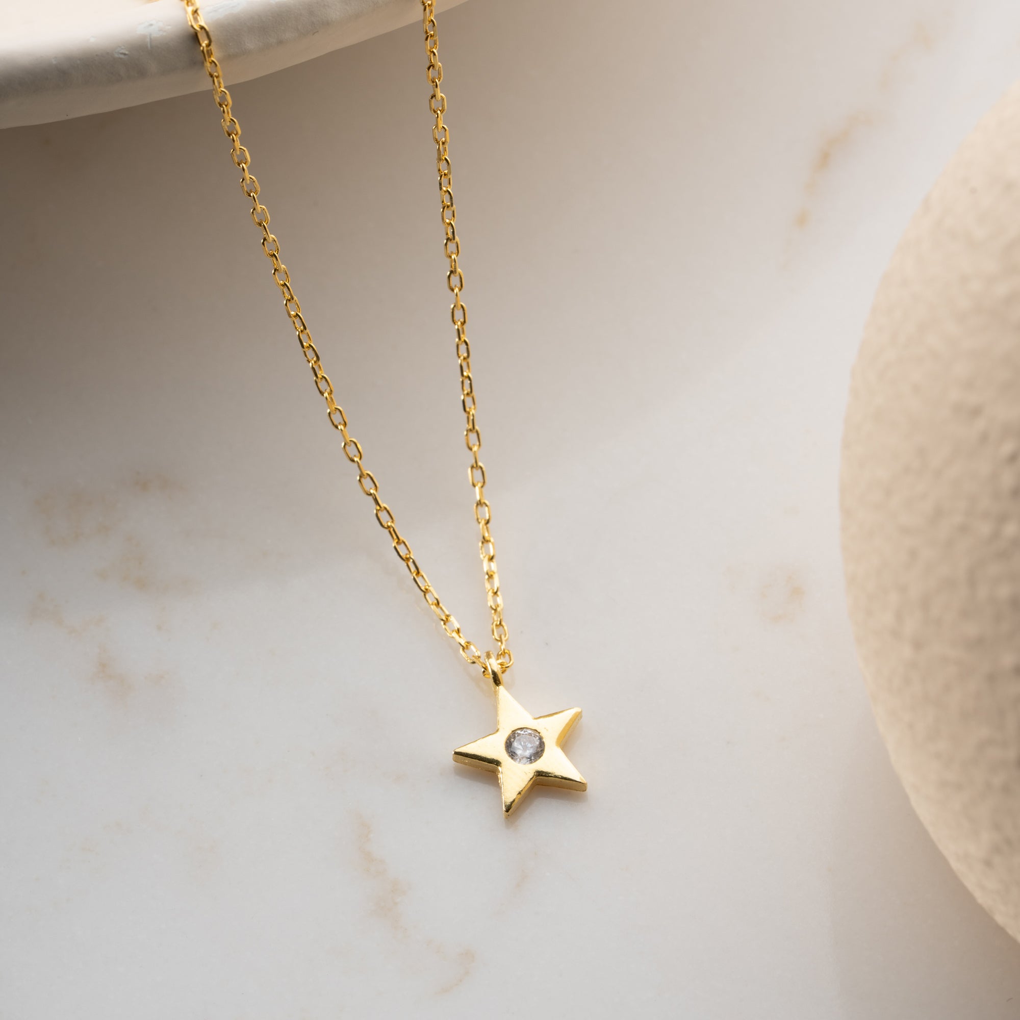 MINI STJÄRNHALSBAND | 925 SILVER