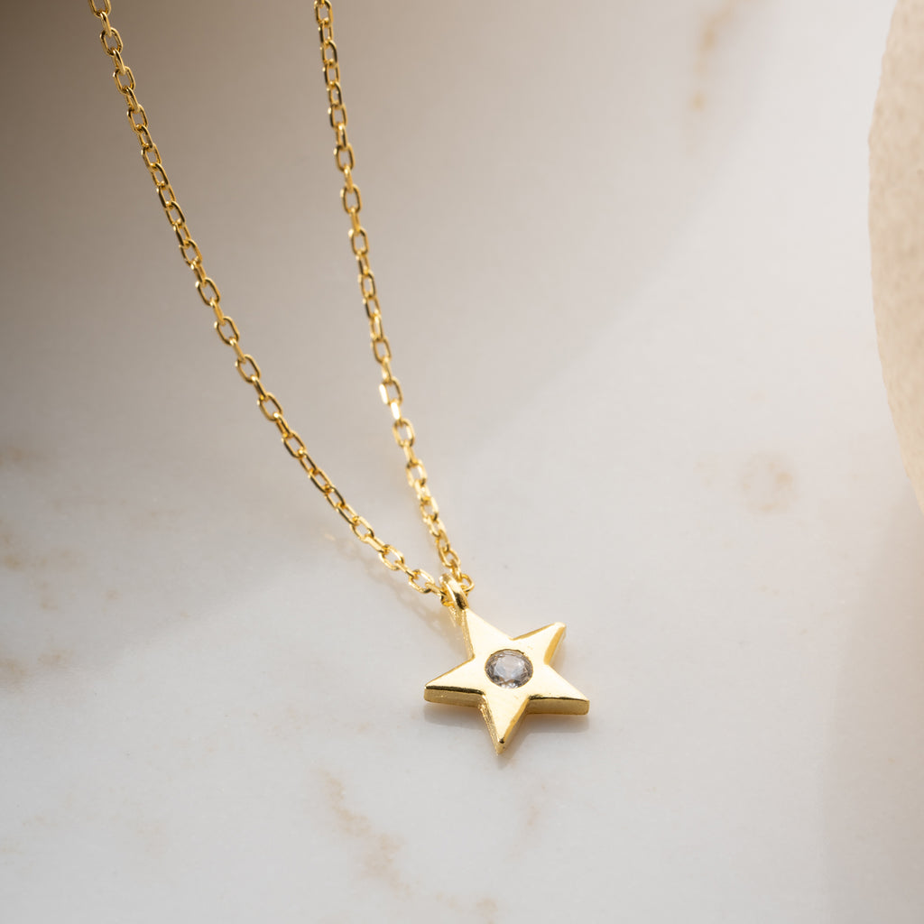 MINI STJÄRNHALSBAND | 925 SILVER