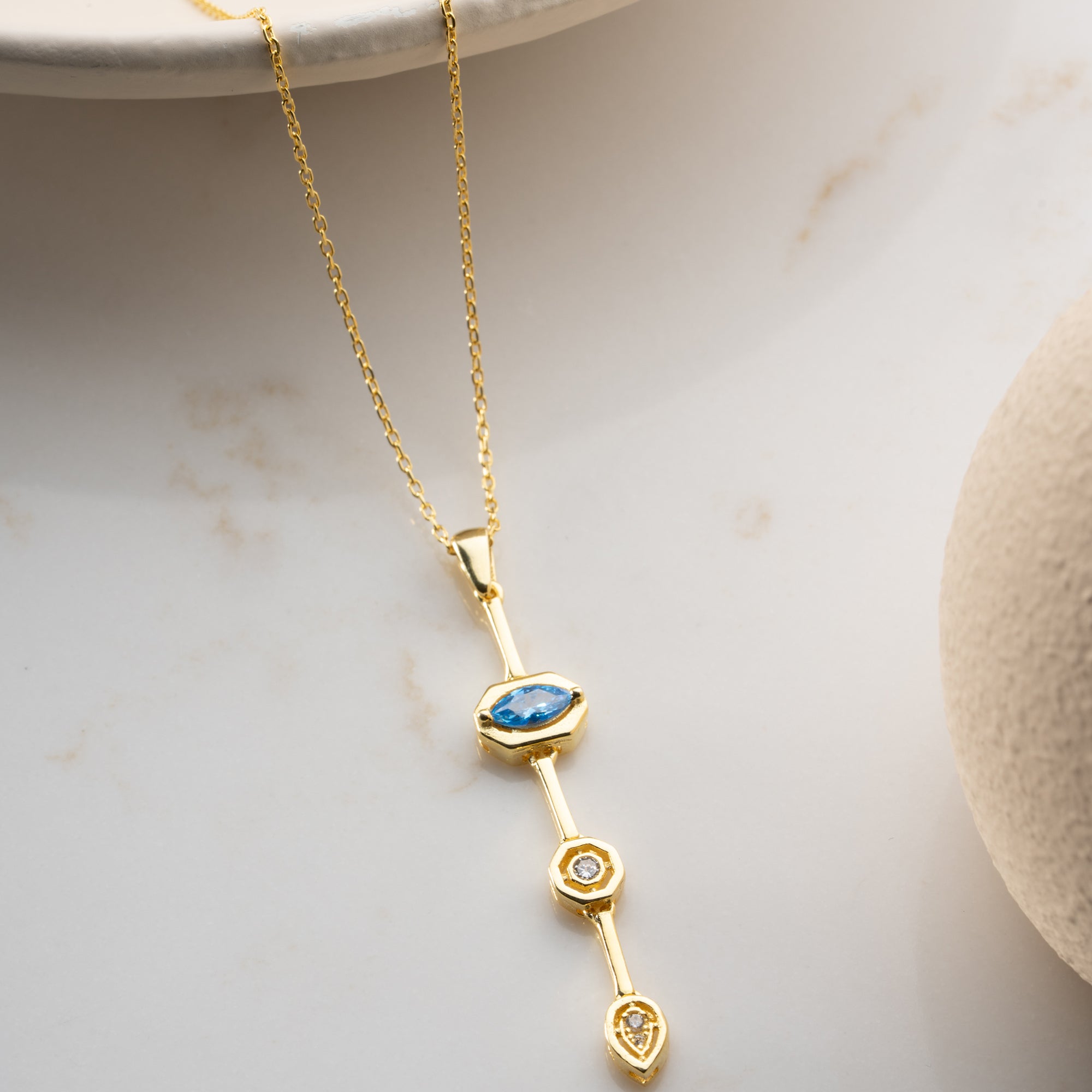 CHANDRA Y-HALSBAND | 925 SILVER