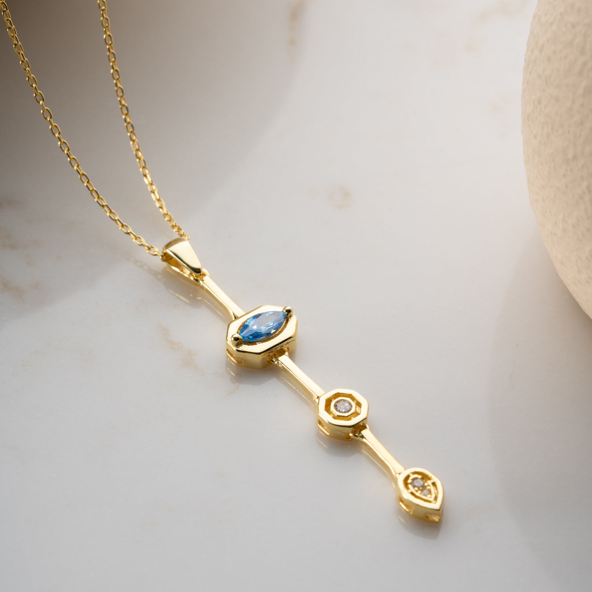 CHANDRA Y-HALSBAND | 925 SILVER