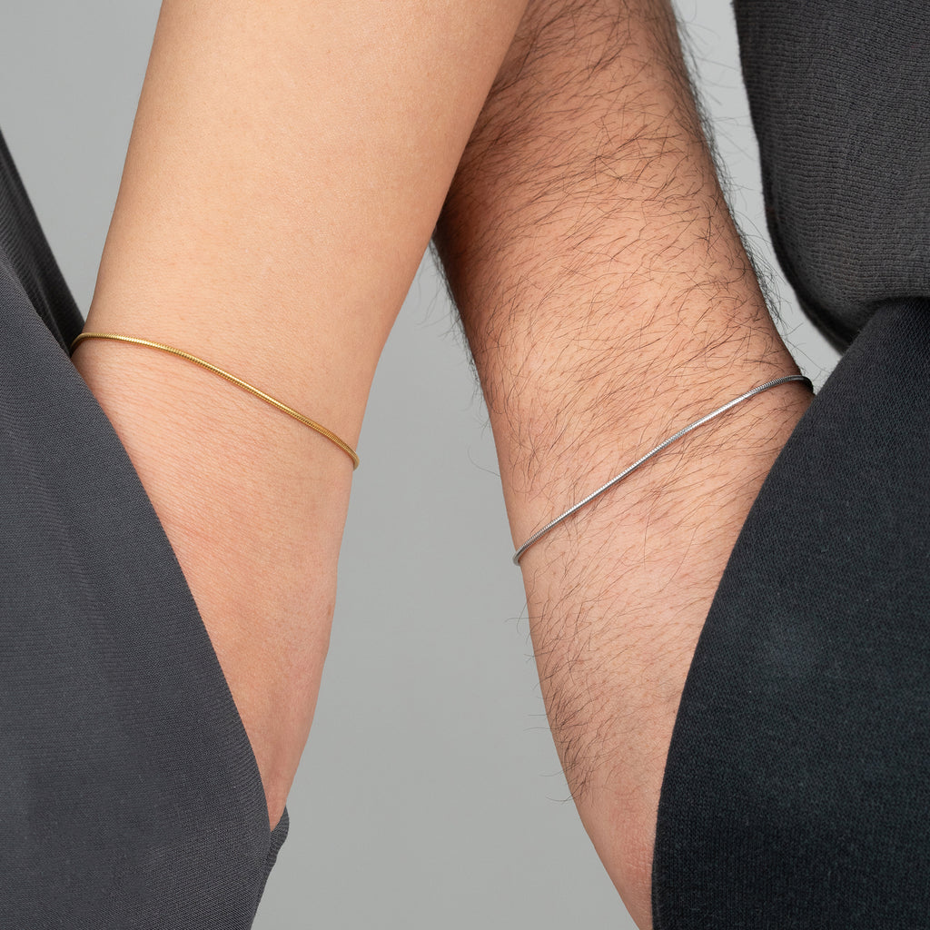 PARTNER ARMBAND MED FÖDELSESTONER | 925 SILVER