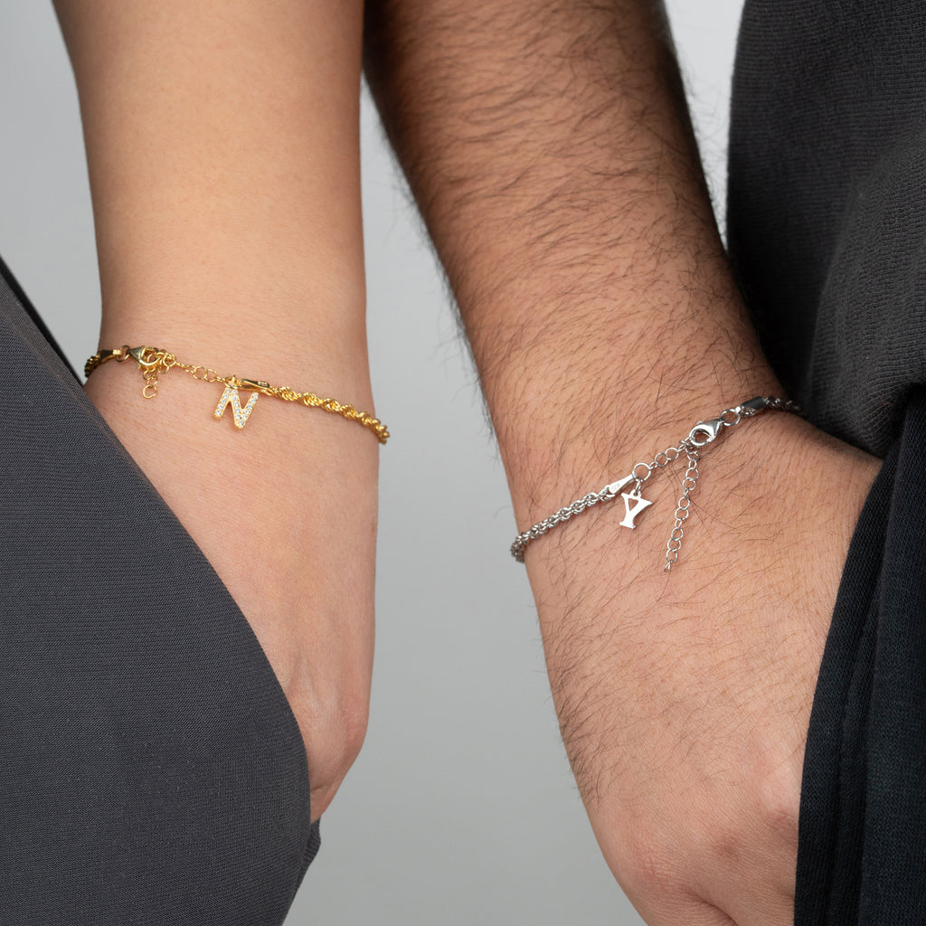 ARMBAND MED VIRVELBOKSTIVER | 925 SILVER