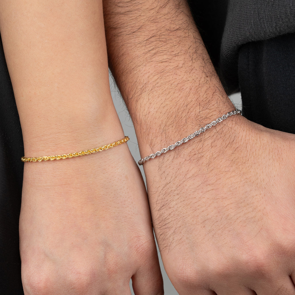 ARMBAND MED VIRVELBOKSTIVER | 925 SILVER