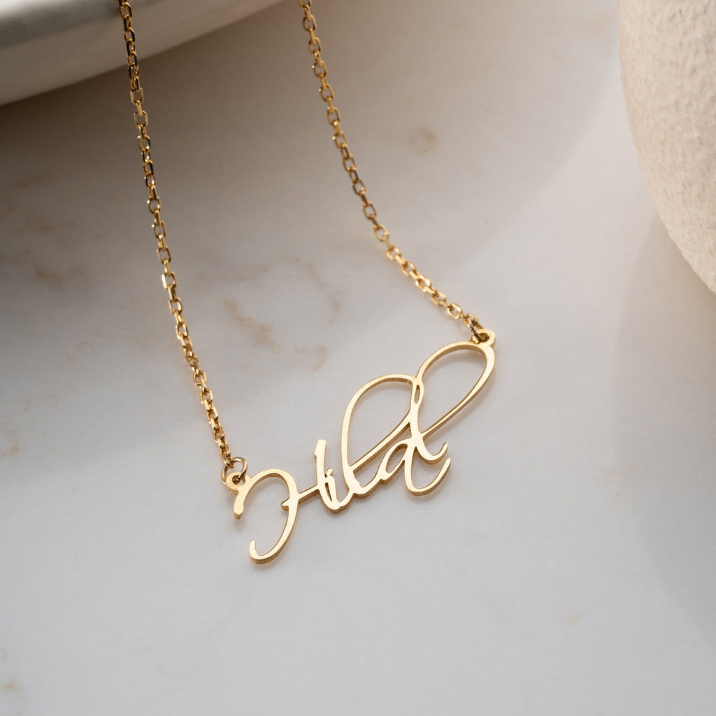 SKRIFT NAMN KRAGE | 925 SILVER