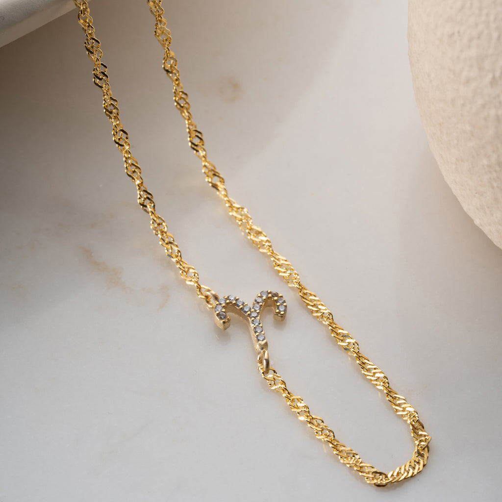 SINGAPORE ZIRKONIA STJÄRNORÖRSHALSBAND | 925 SILVER