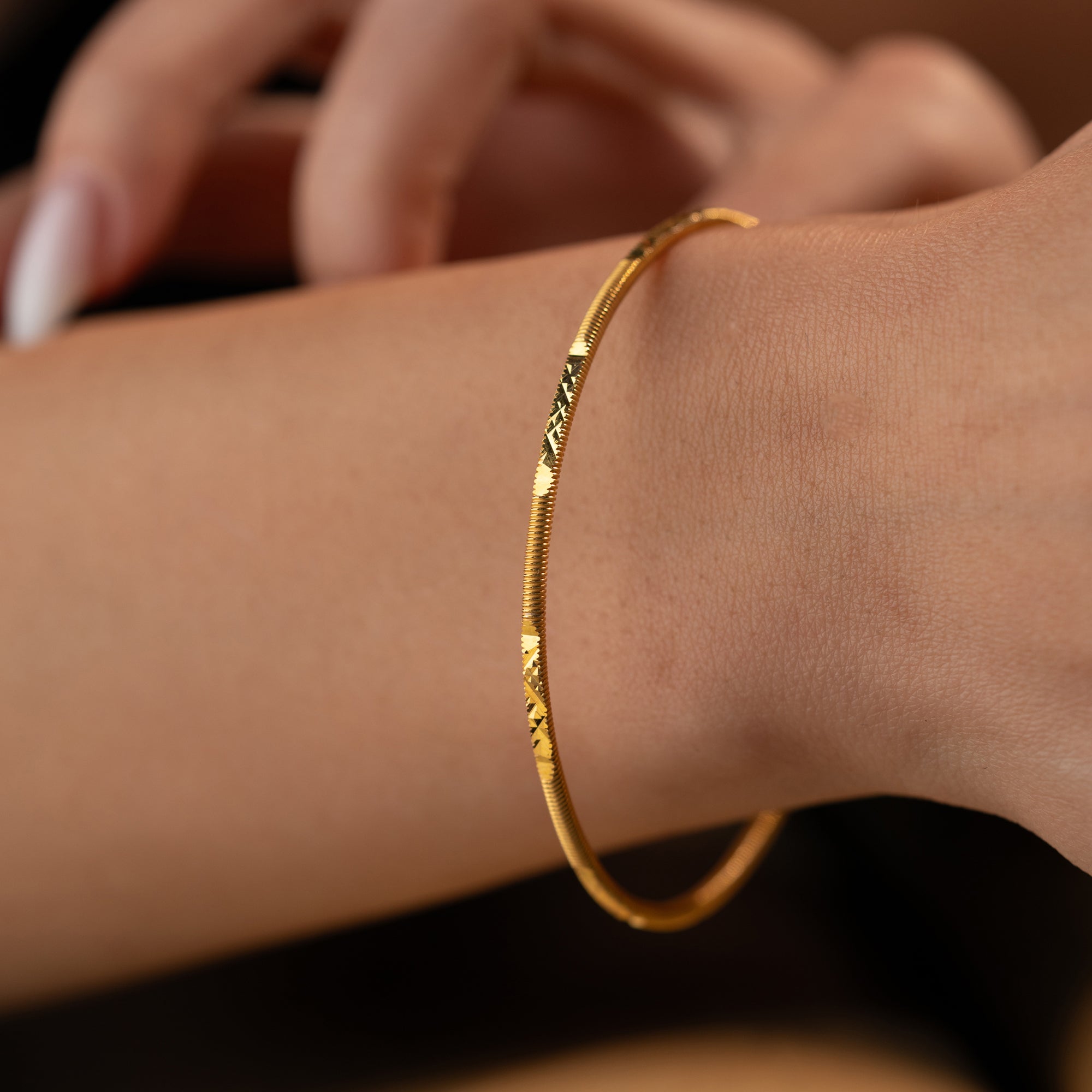 LUME AJDA BANGLES | 925 SILVER