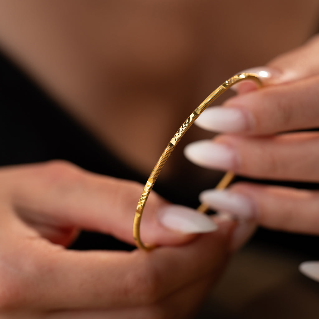 LUME AJDA BANGLES | 925 SILVER