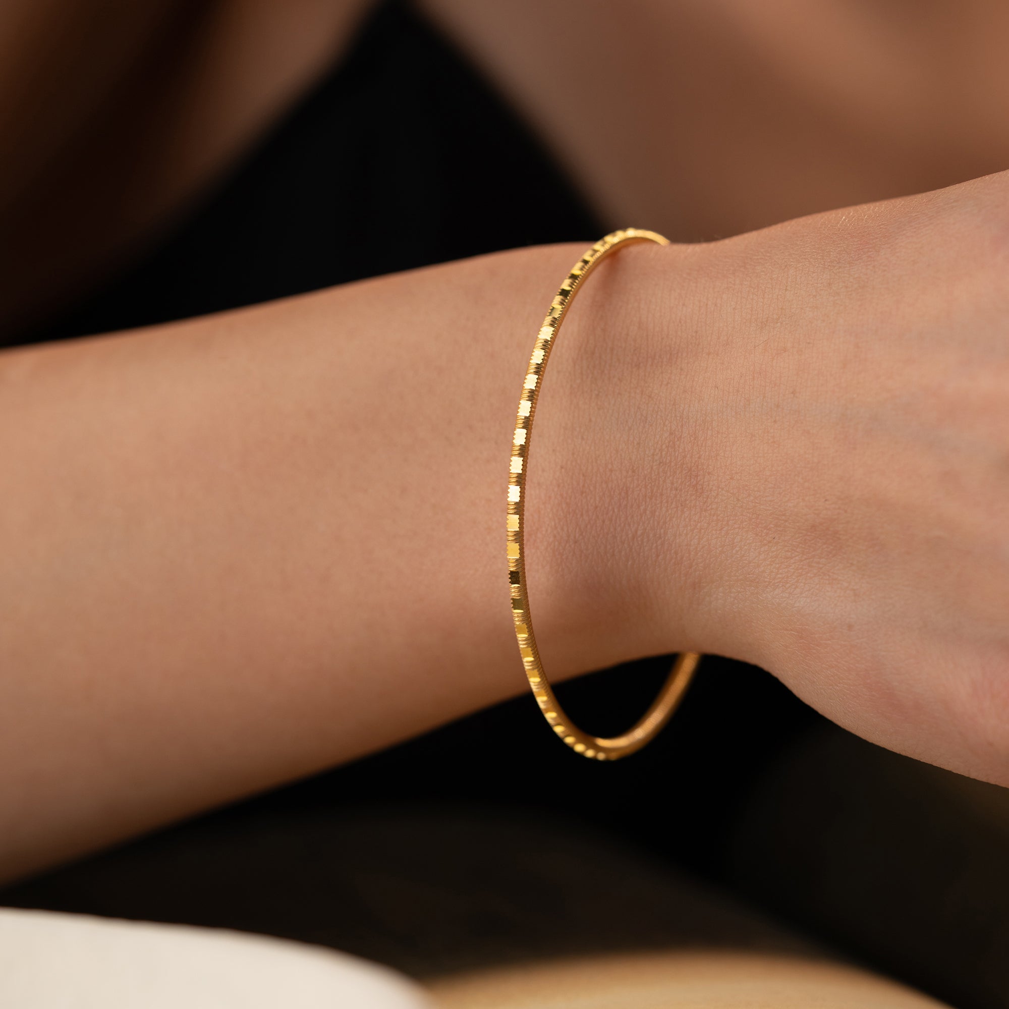 ELORIA AJDA BANGLES | 925 SILVER