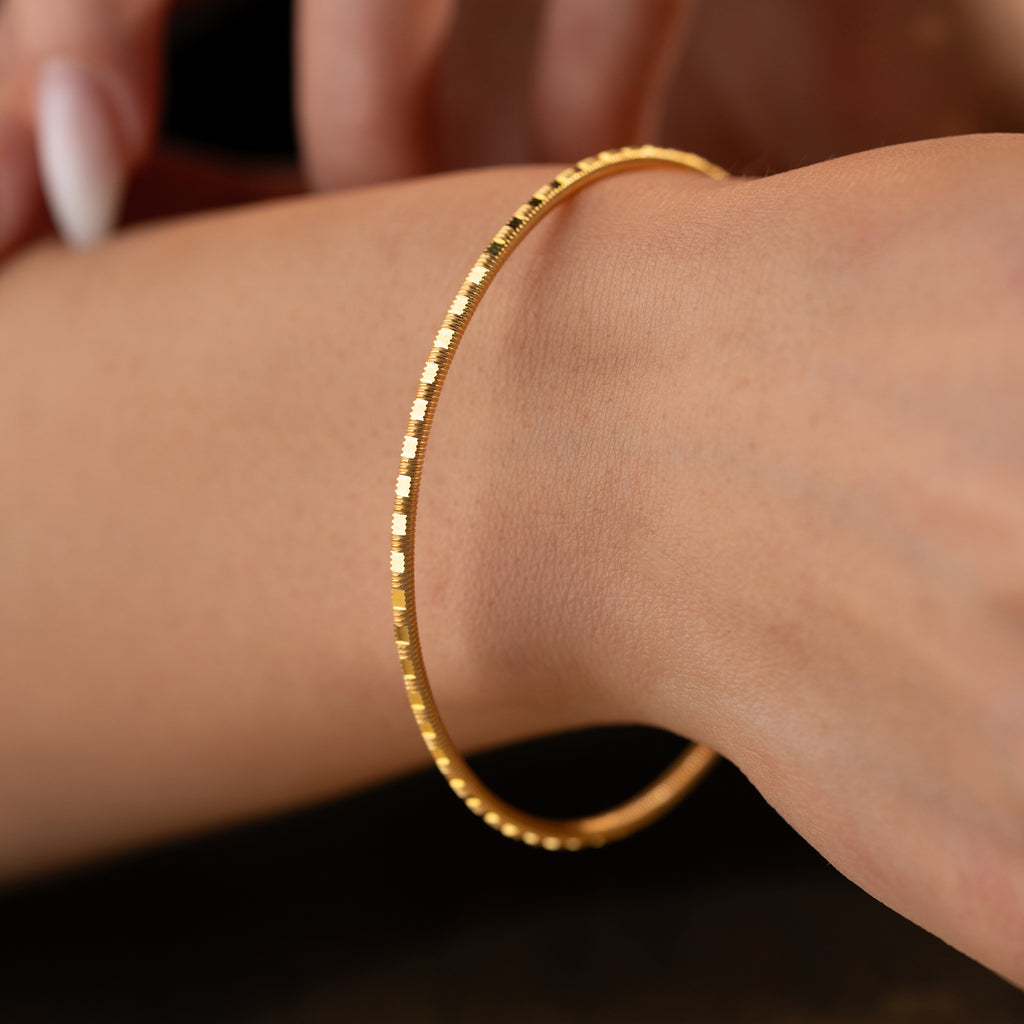 ELORIA AJDA BANGLES | 925 SILVER