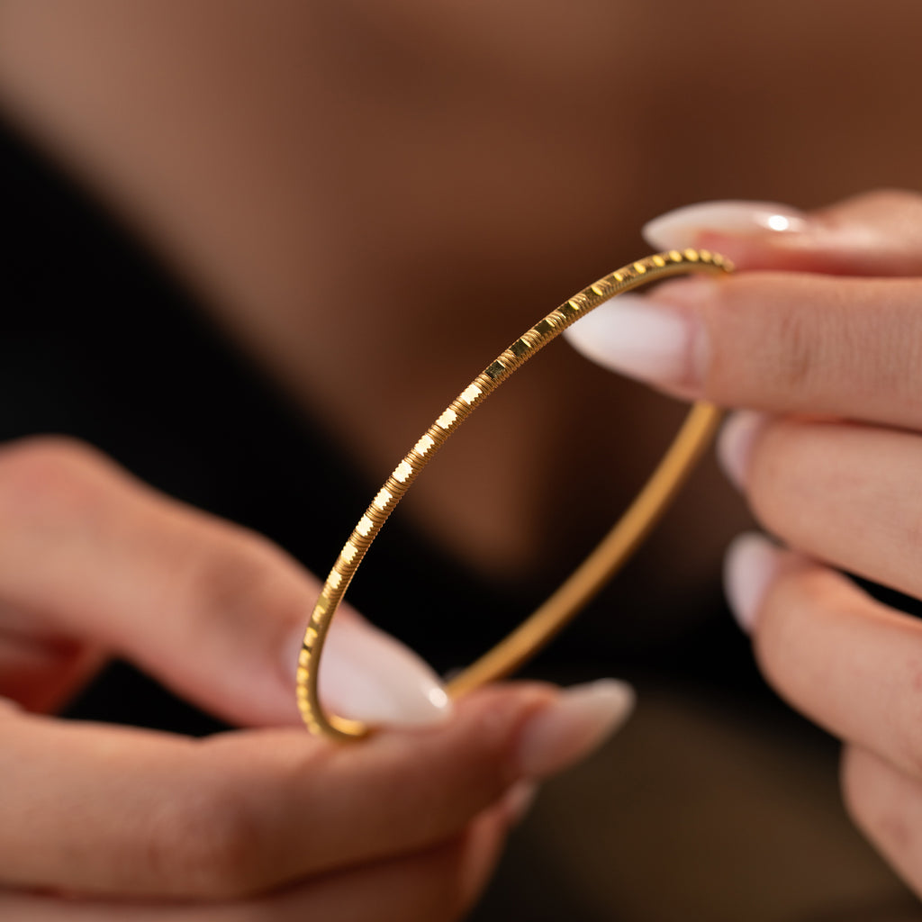 ELORIA AJDA BANGLES | 925 SILVER