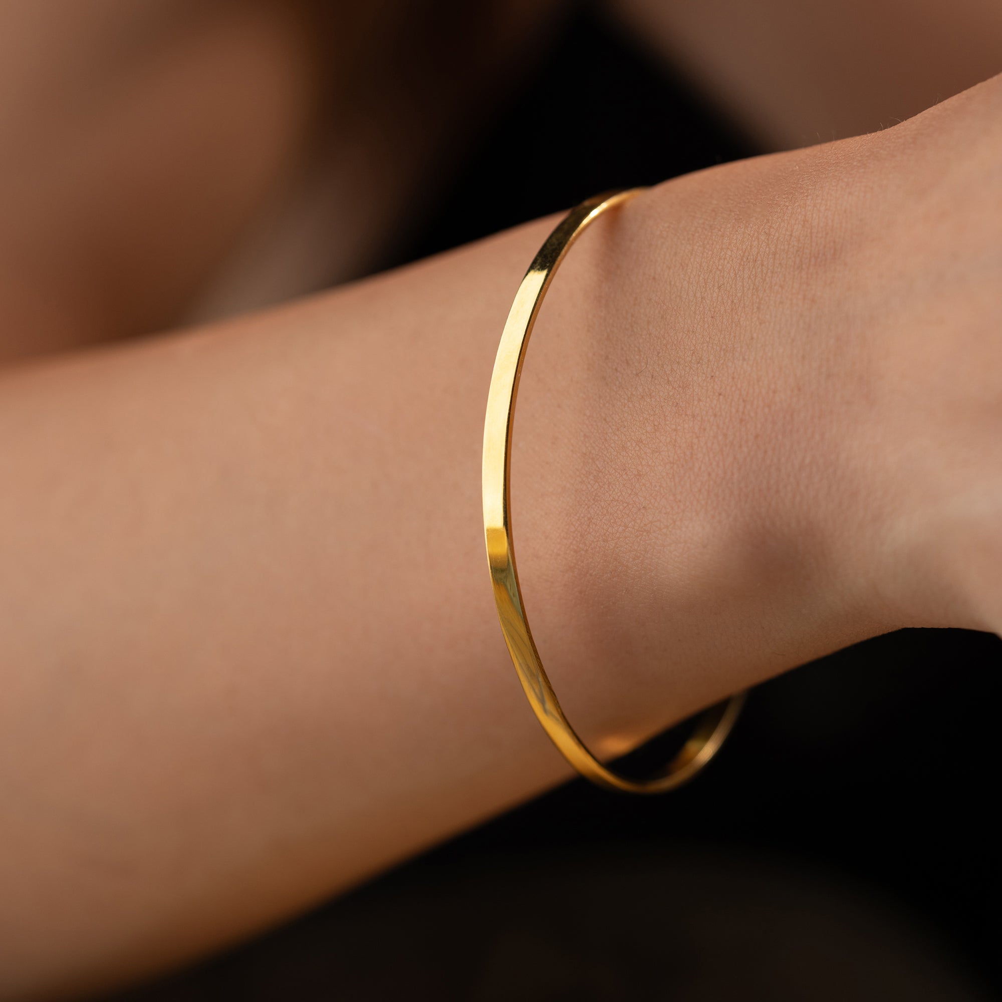 BASIC AJDA BANGLES | 925 SILVER