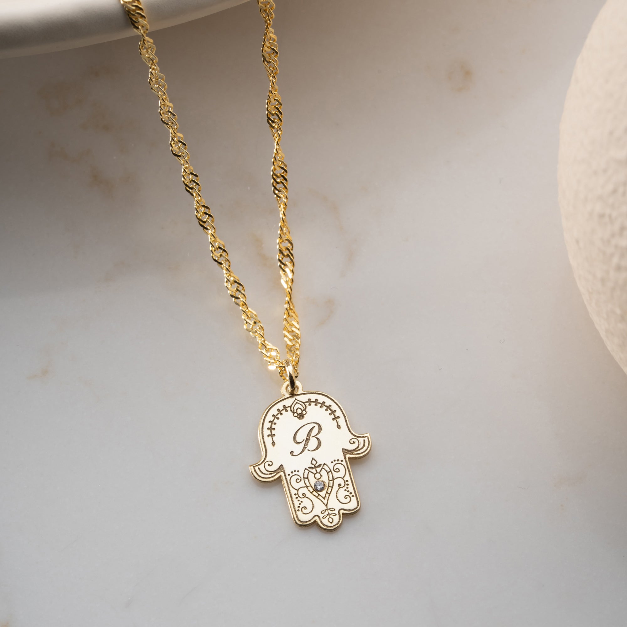 FATIMAS HAND MED ÖNSKEBREV | 925 SILVER