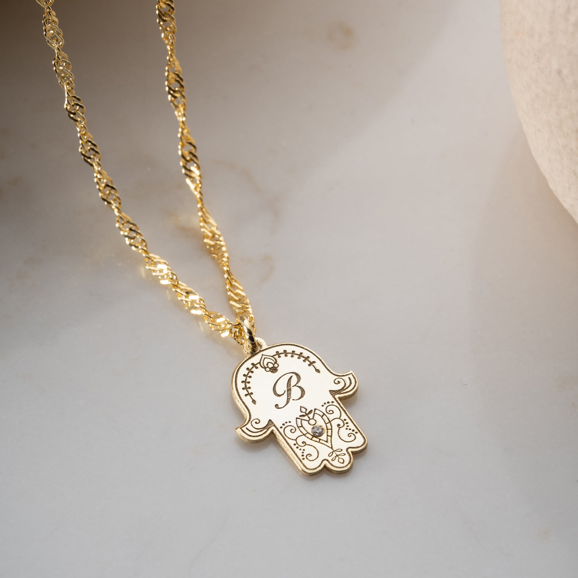 FATIMAS HAND MED ÖNSKEBREV | 925 SILVER