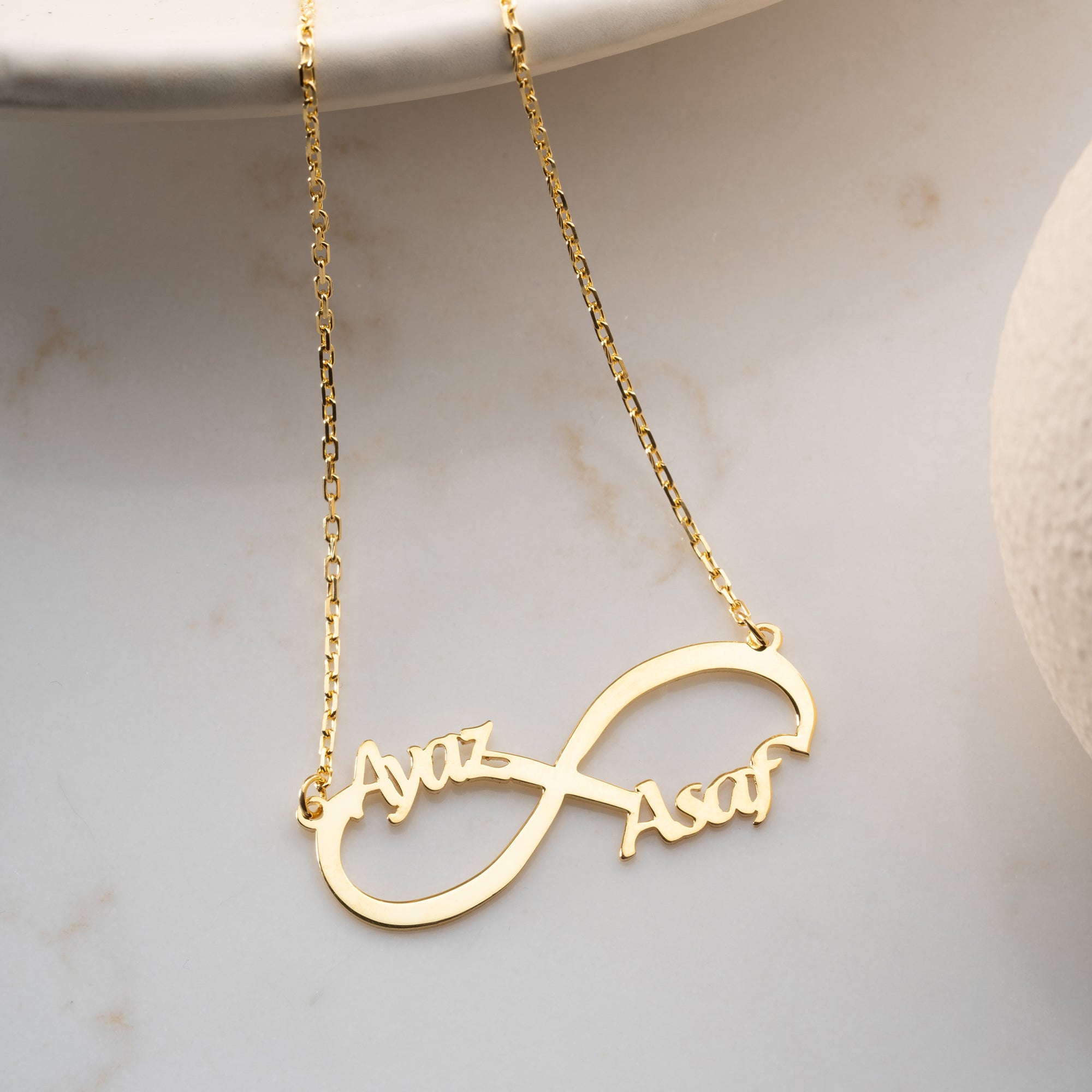 NAMNHALSBAND INFINITY | 925 SILVER