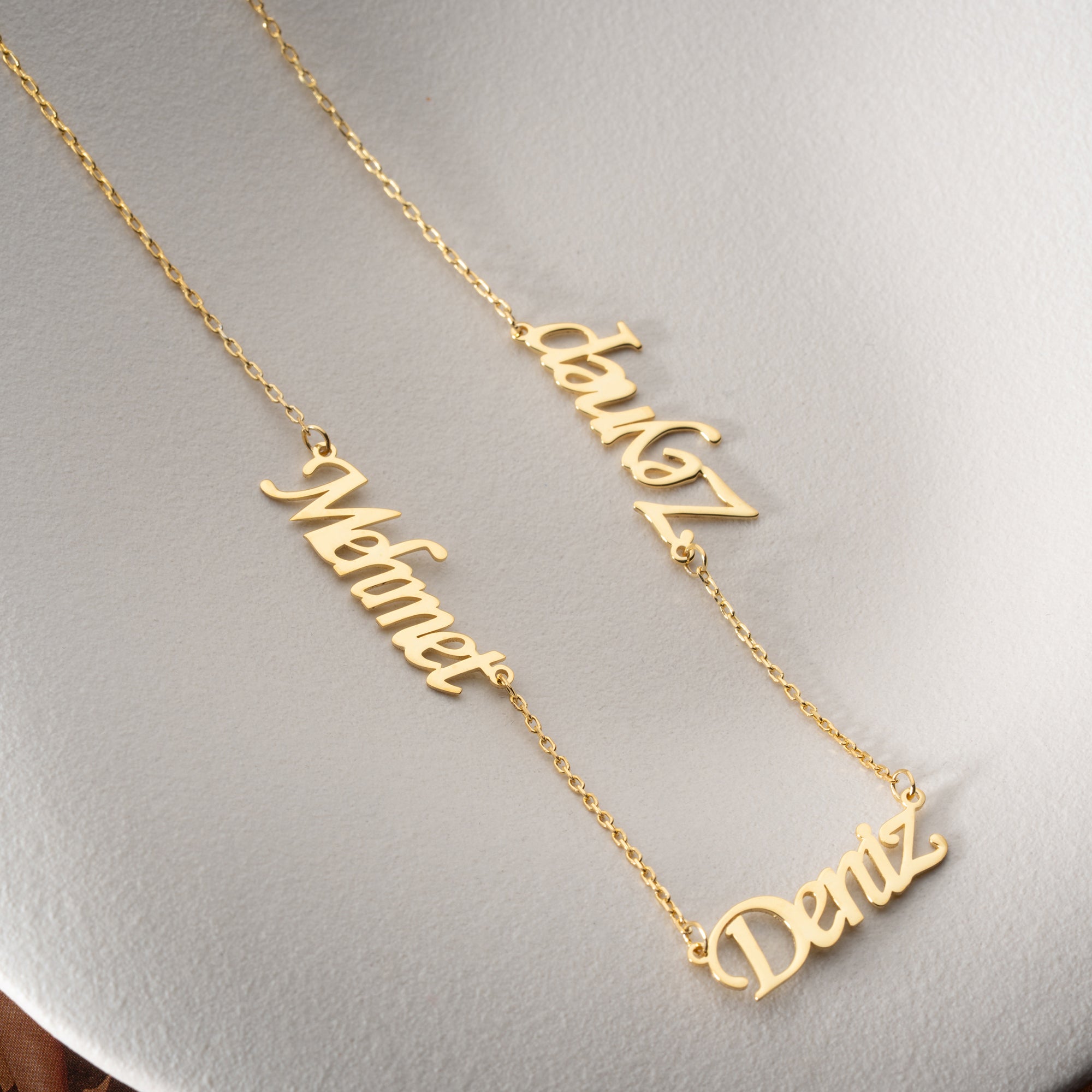 3'ER NAMNKEDJA II - 925 SILVER