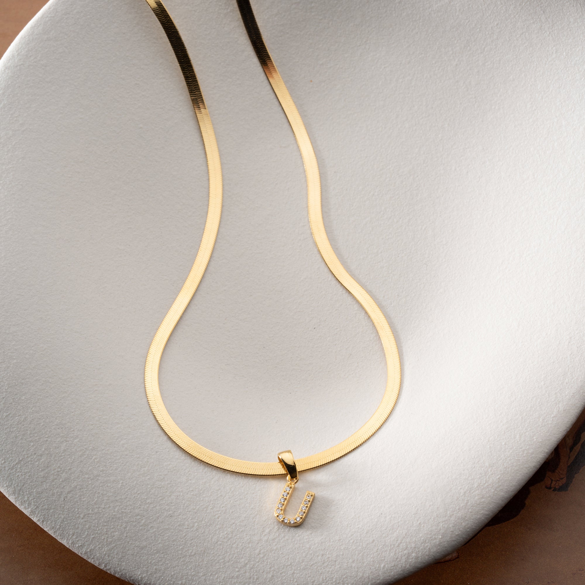 ORMKRANG MED ZIRKONIA BOKSTAVSKRÄM | 925 SILVER