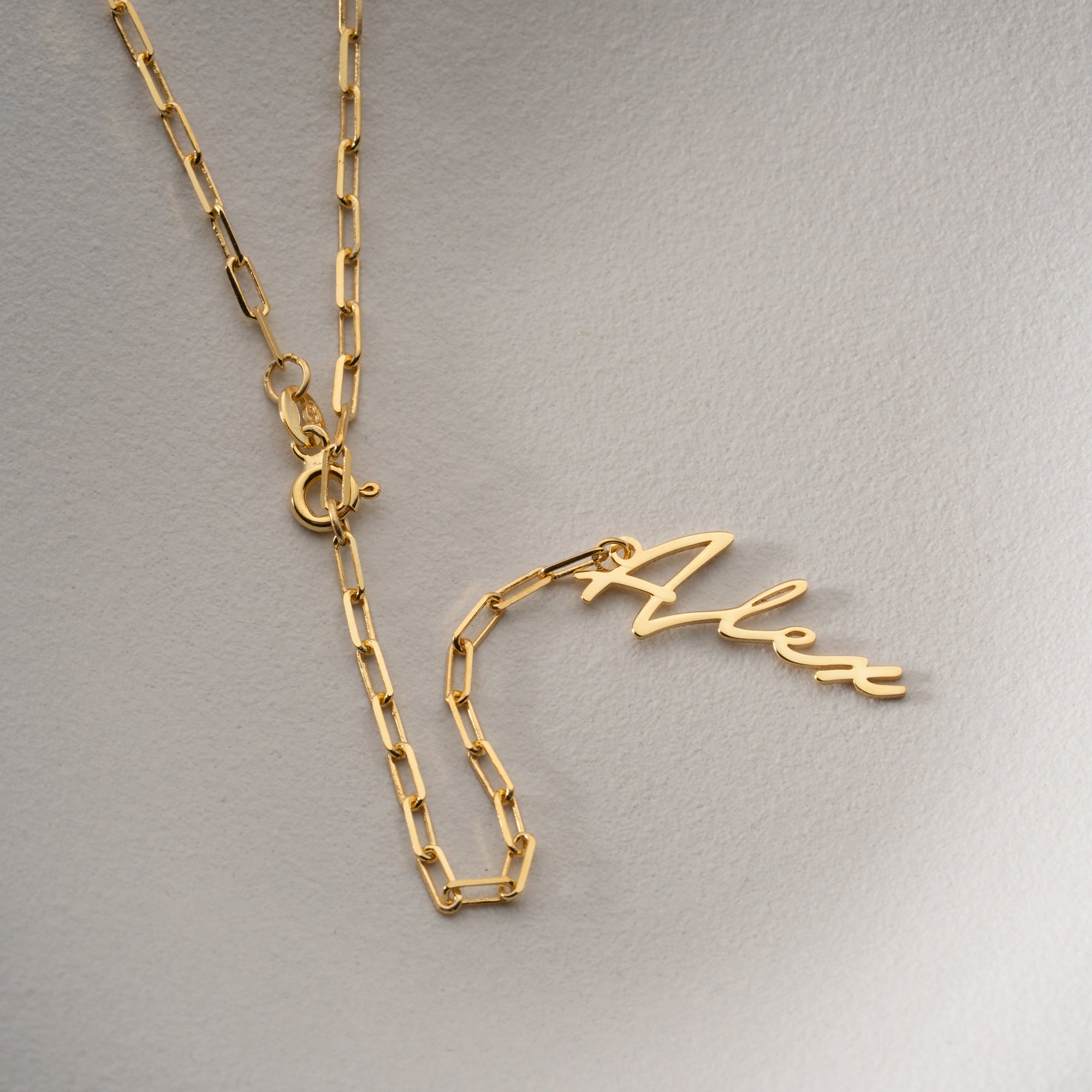 Signatur namnkrage Sällan - Y - 925 SILVER