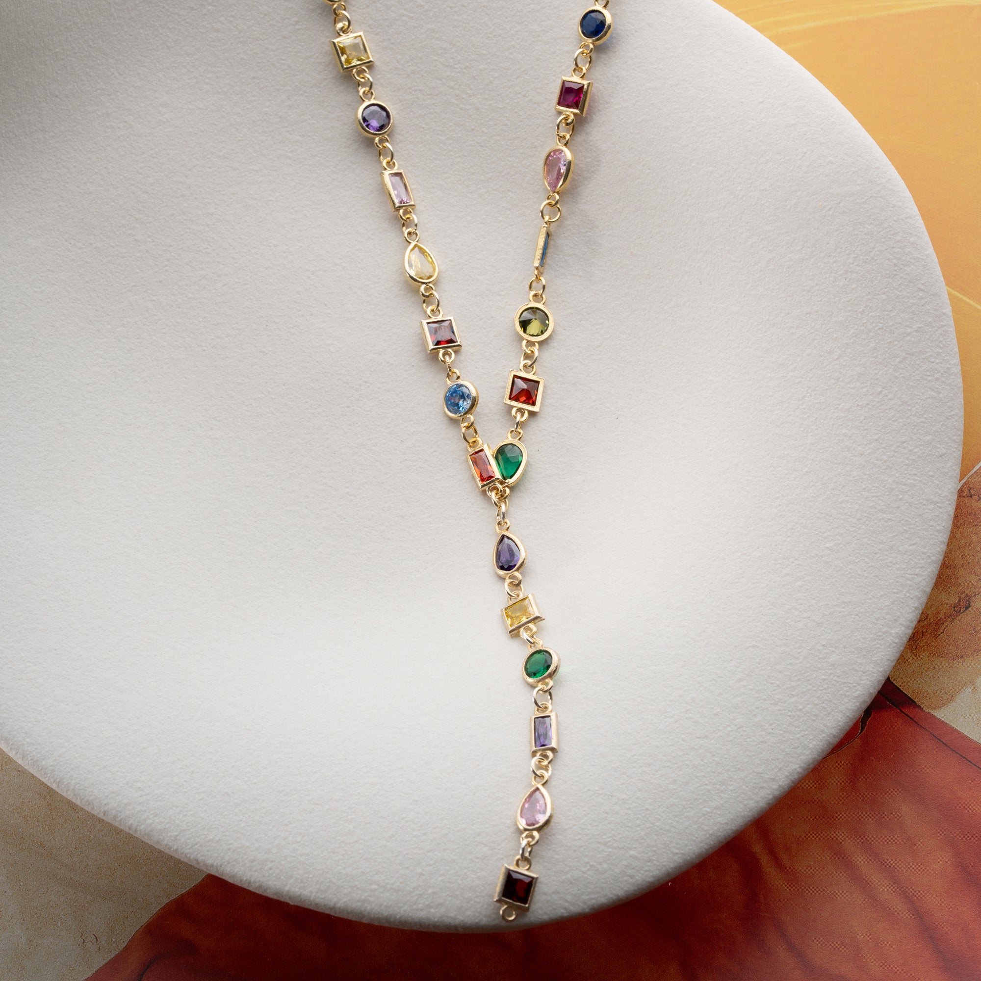 FÄRGfull KEDJA | 925 SILVER