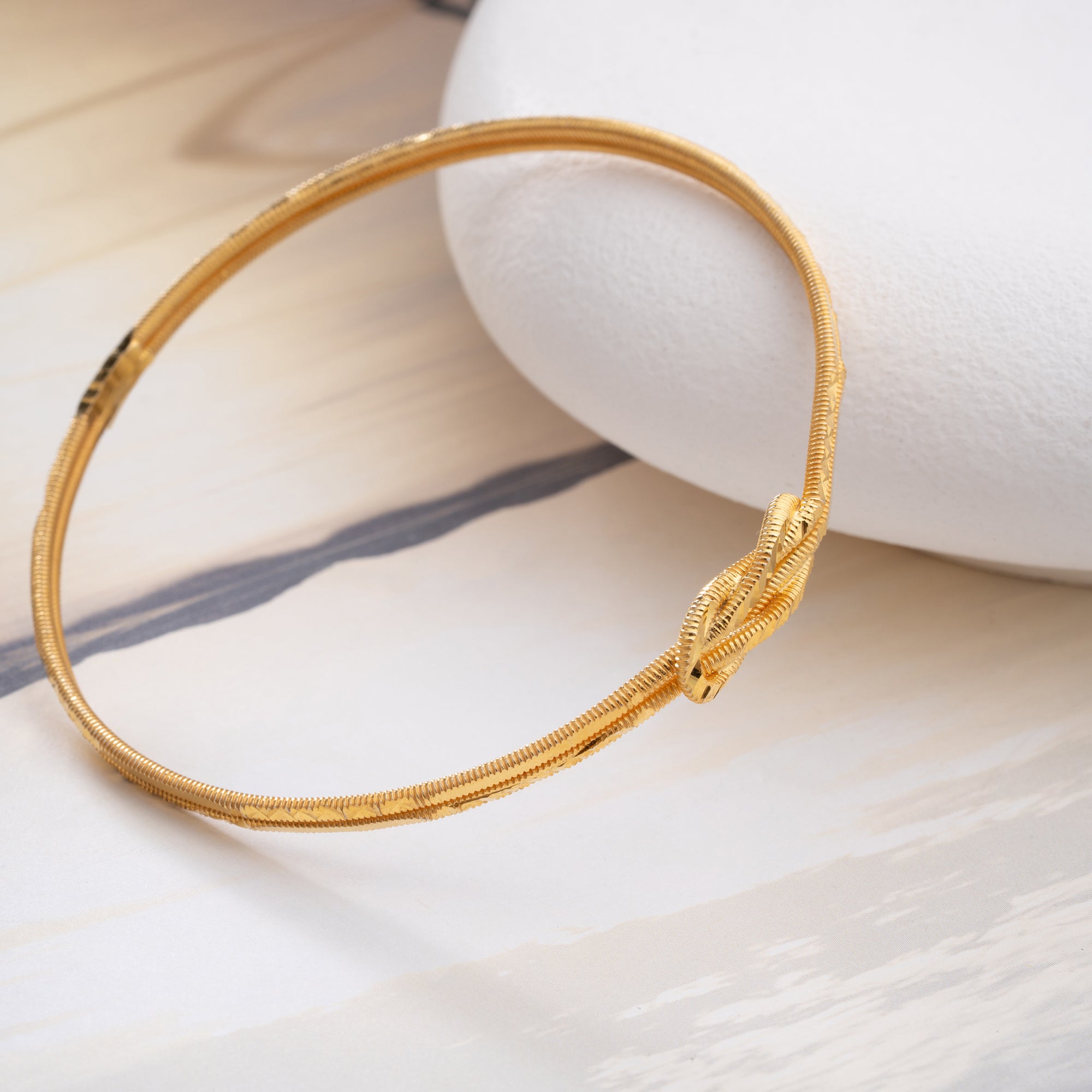 KÄRLEKSKNUT AJDA-ARMBAND | 925 SILVER