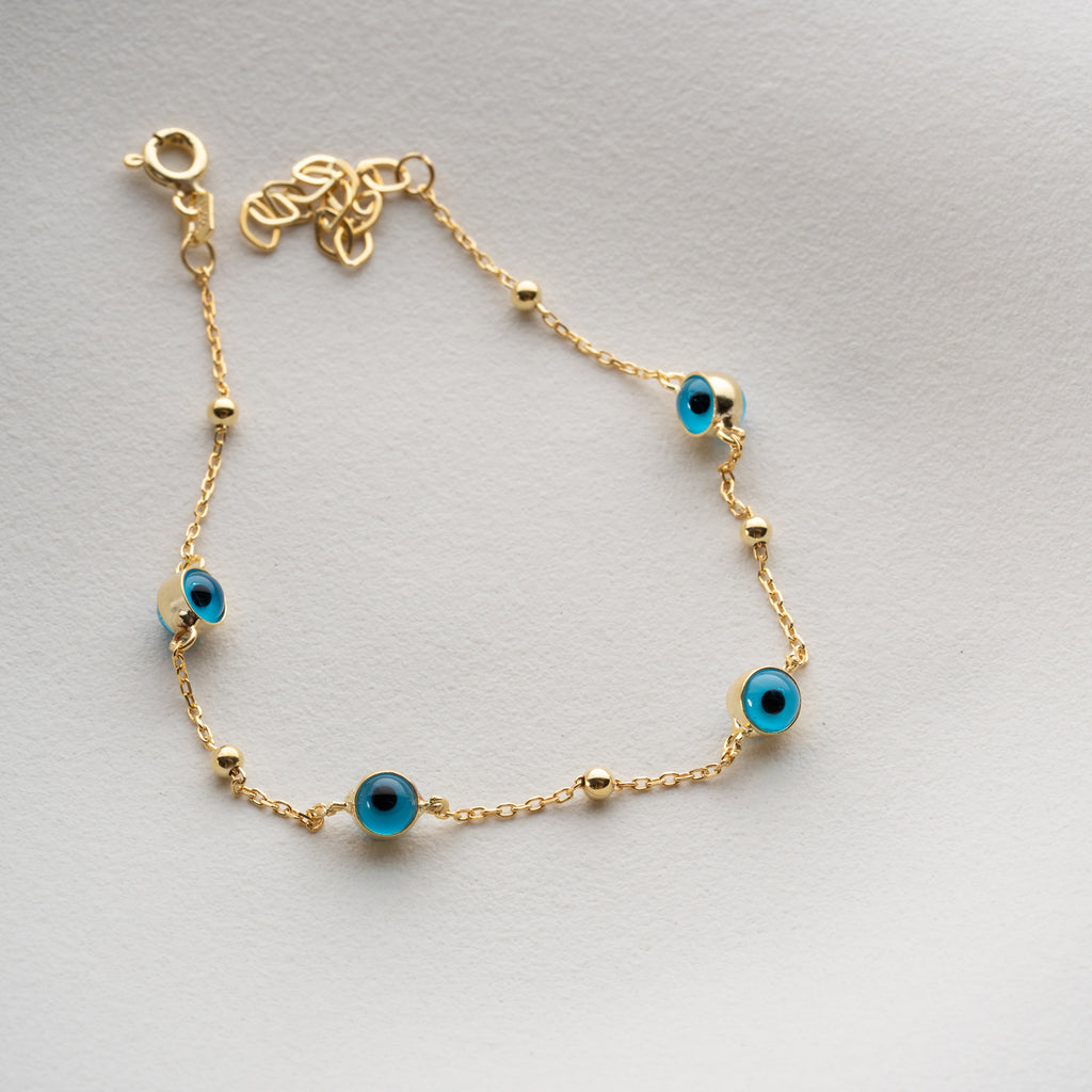 BULLET NAZAR-ARMBAND | 925 SILVER