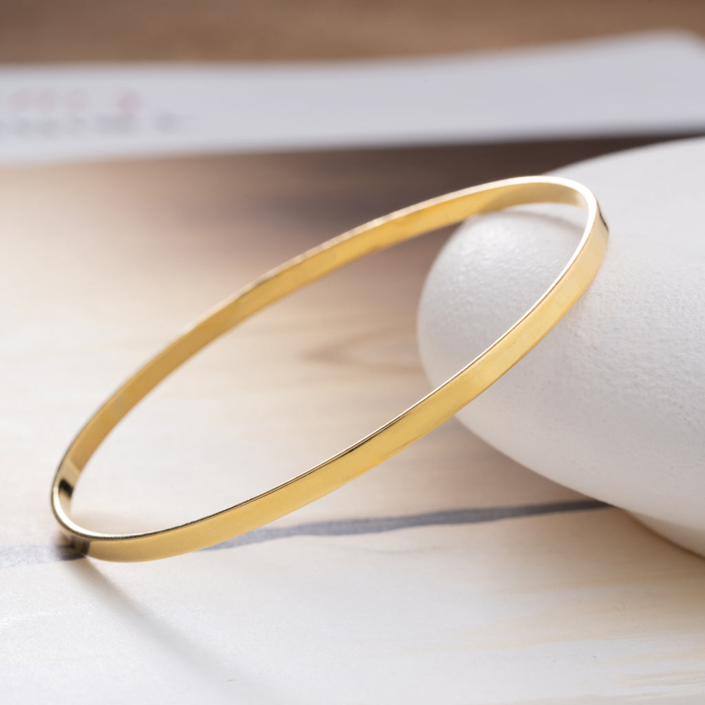 BASIC AJDA BANGLES | 925 SILVER