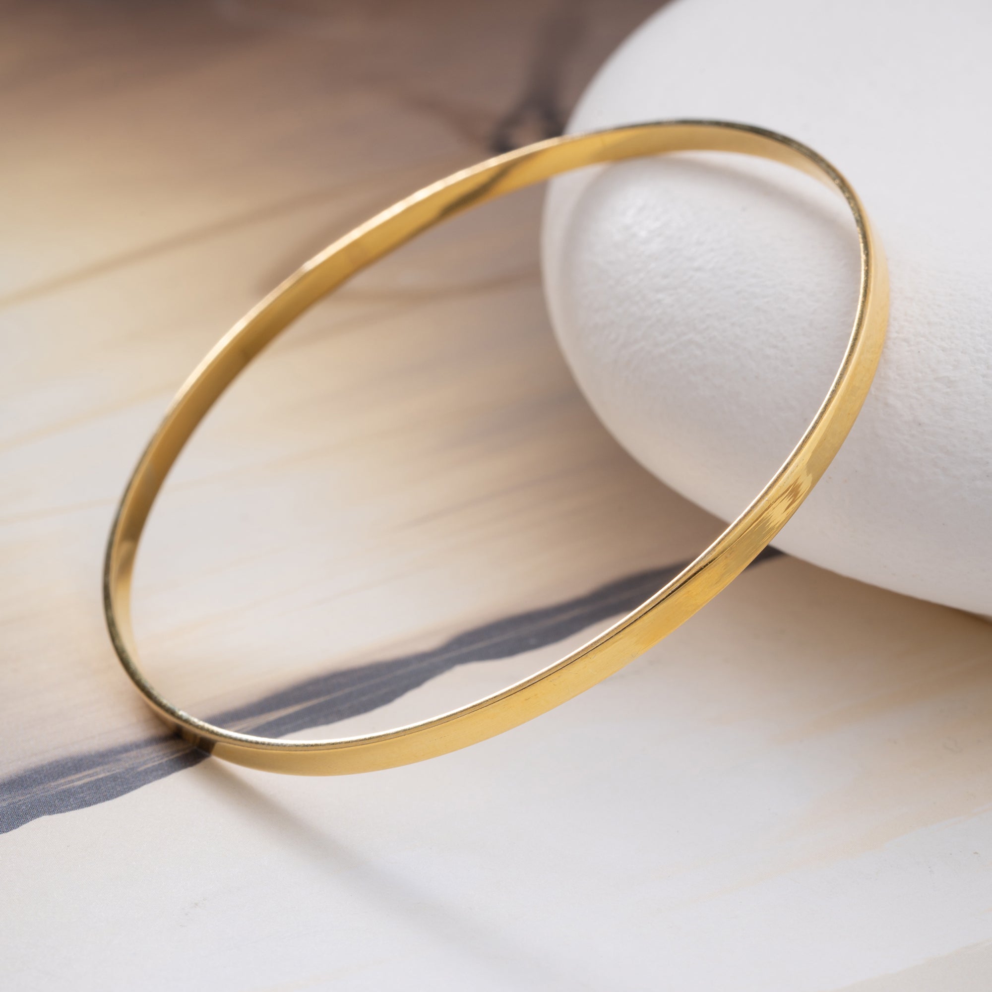 BASIC AJDA BANGLES | 925 SILVER