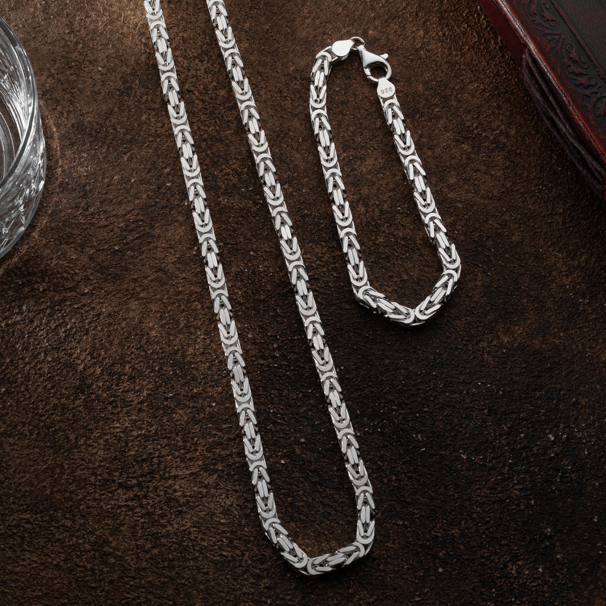 KING KEDJA SET 6MM | 925 SILVER