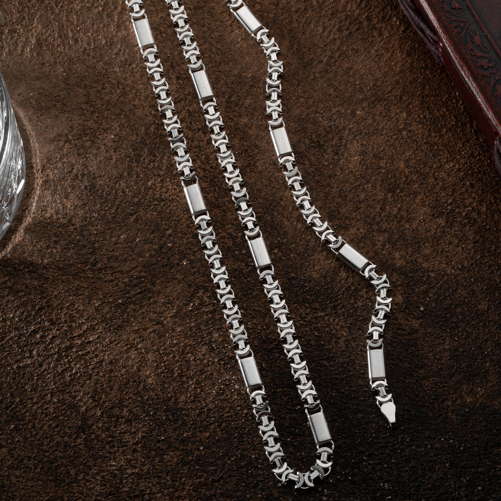 PLATTA KING KEDJA FLAT SET 6 MM | 925 SILVER