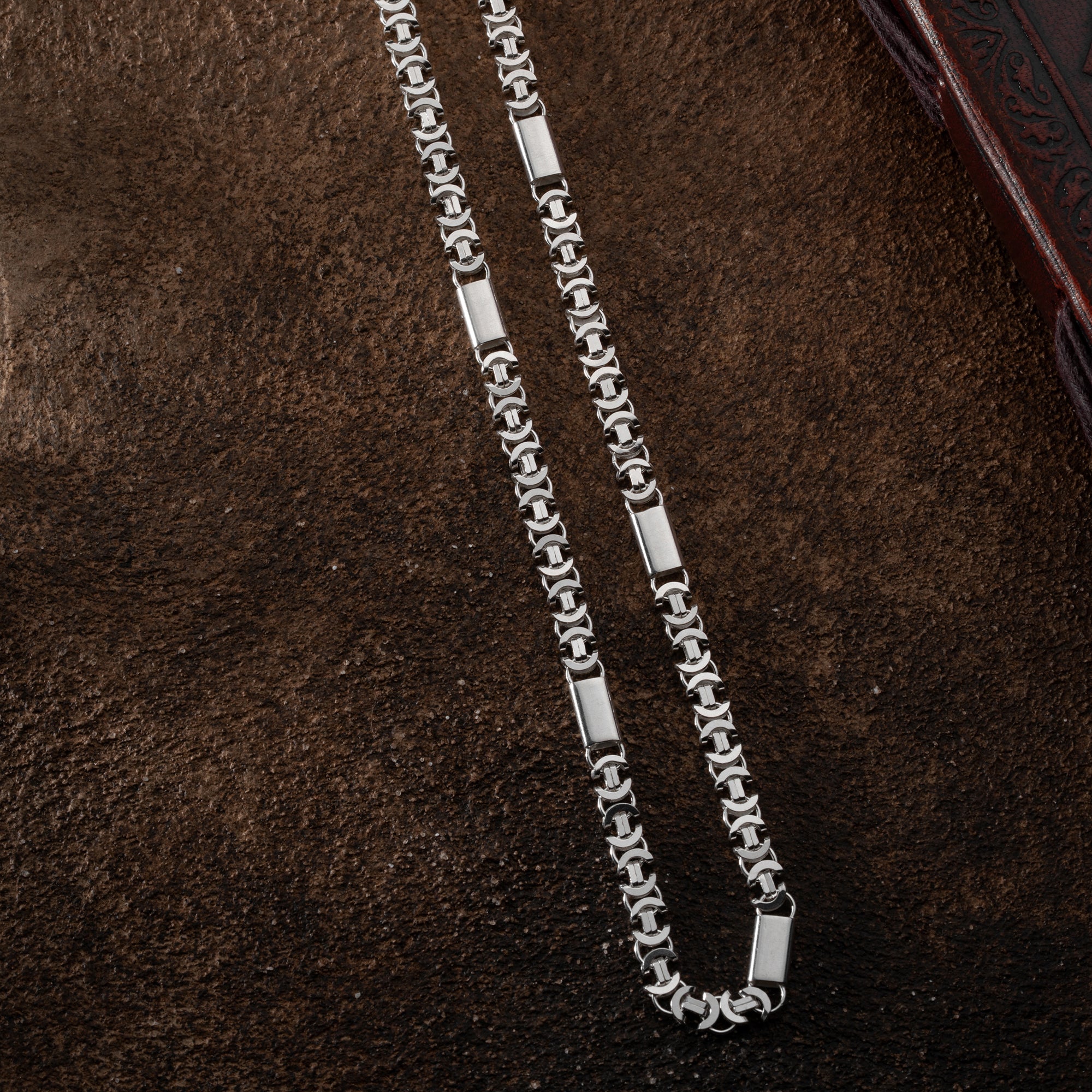 PLATTA KING KEDJA FLAT SET 6 MM | 925 SILVER