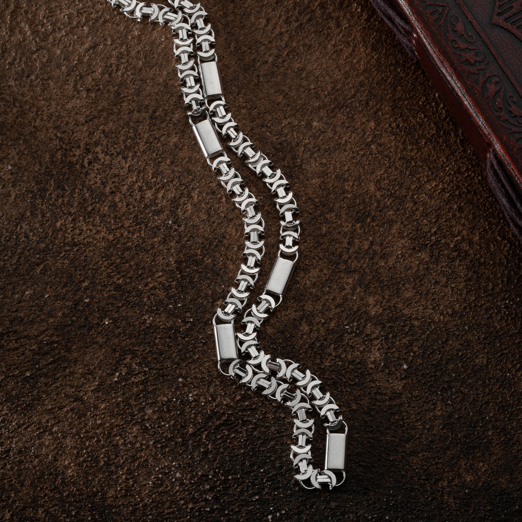 PLATTA KING KEDJA FLAT SET 6 MM | 925 SILVER