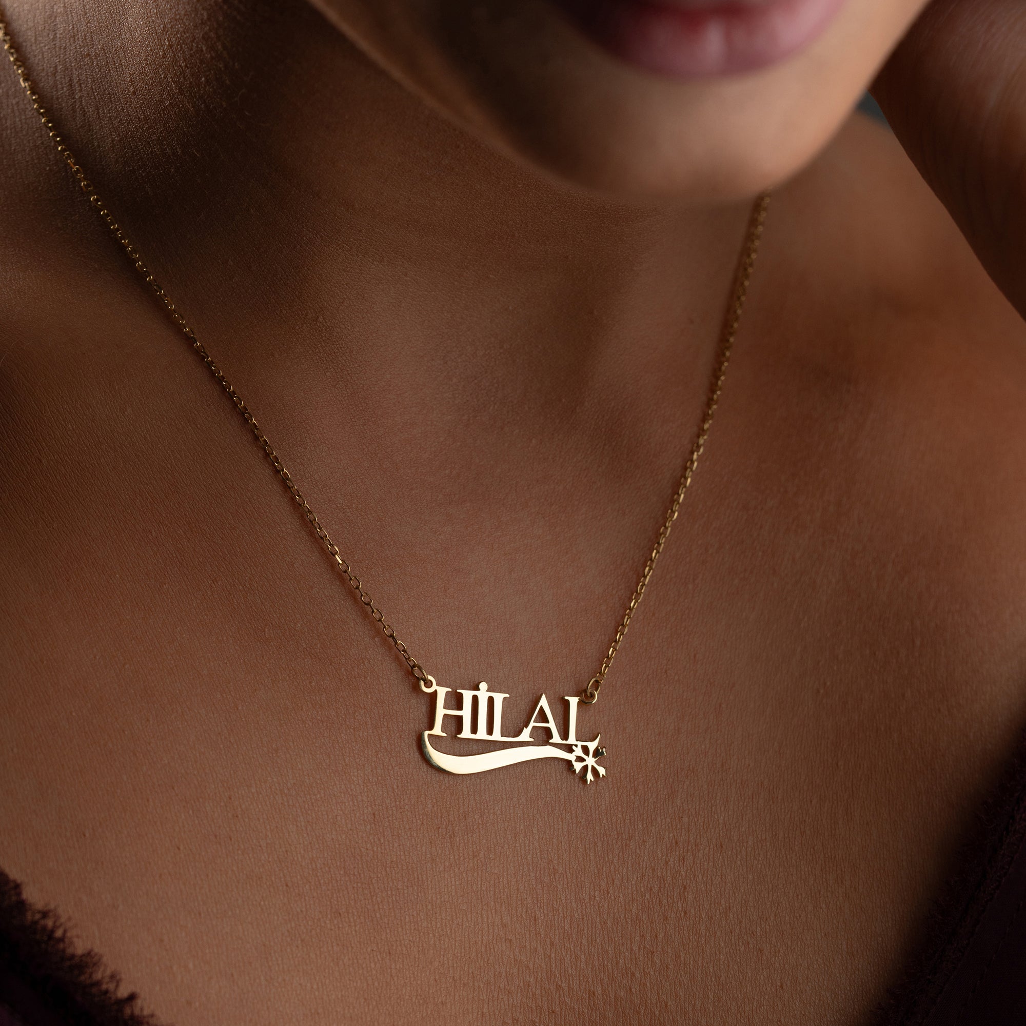 SNÖFLÅNAMN KRAGE | 925 SILVER