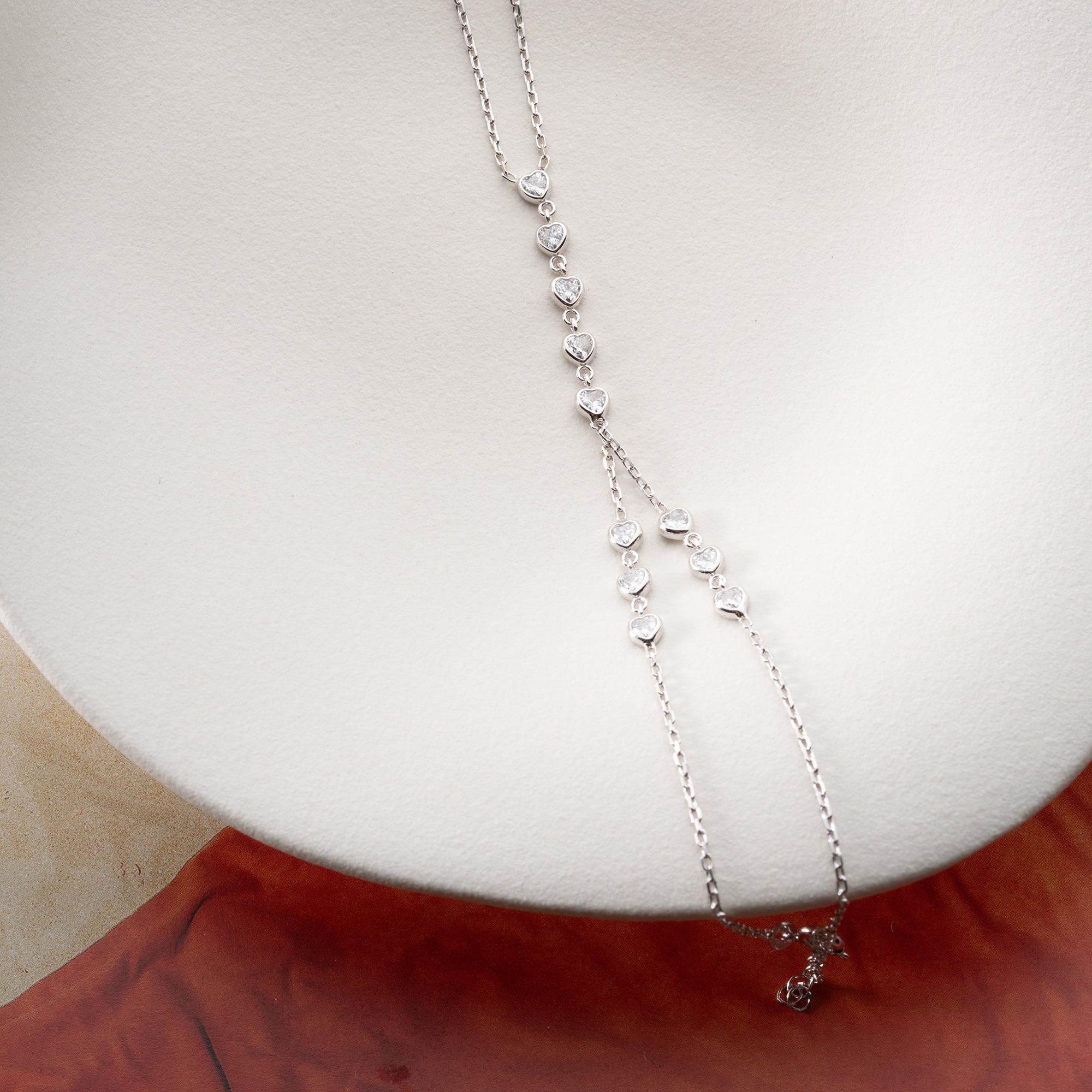 MIVE HJÄRTHANDSÖRKLING | 925 SILVER