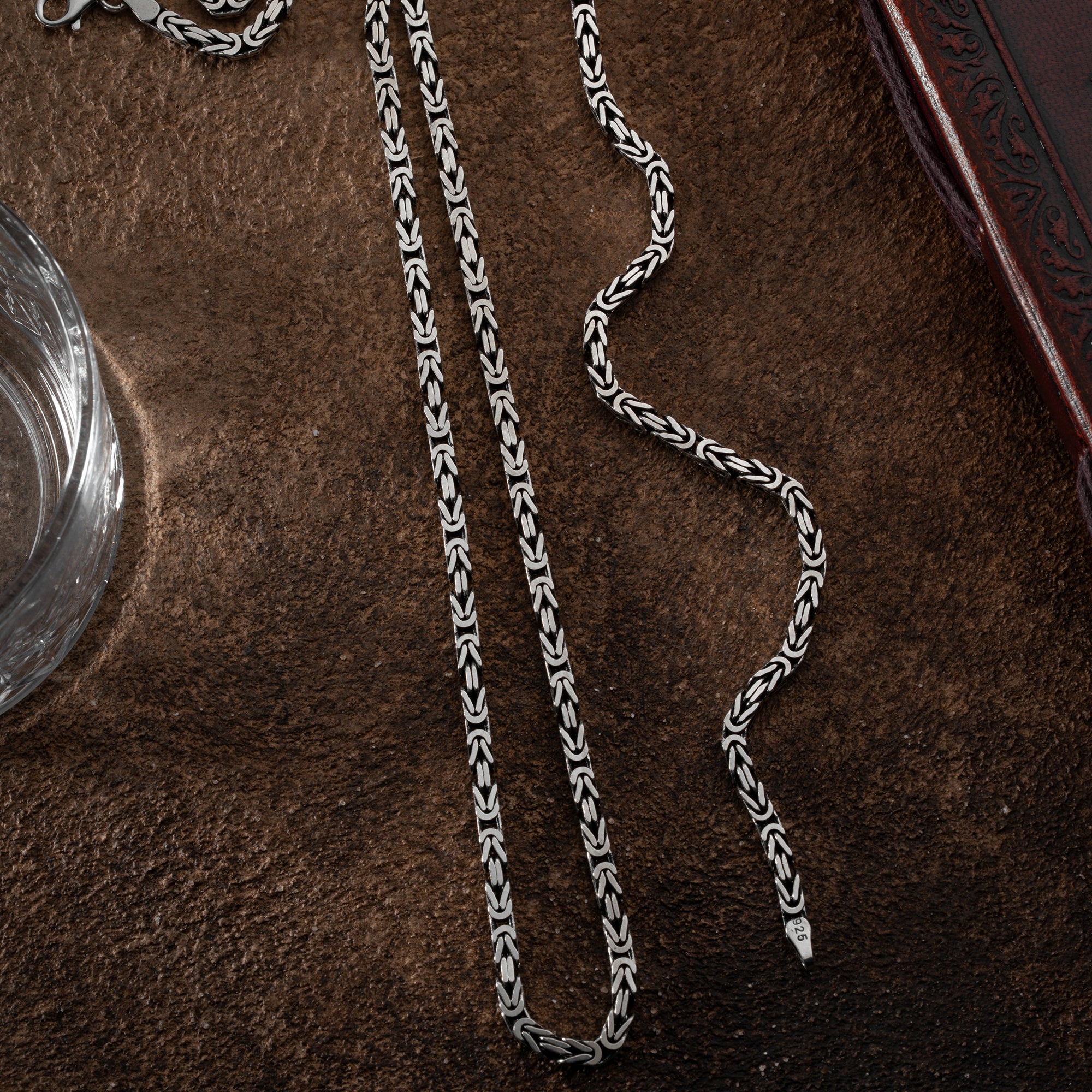 KING KEDJA 4MM SET | 925 SILVER