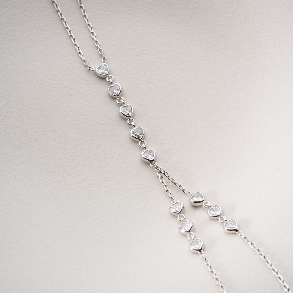 MIVE HJÄRTHANDSÖRKLING | 925 SILVER