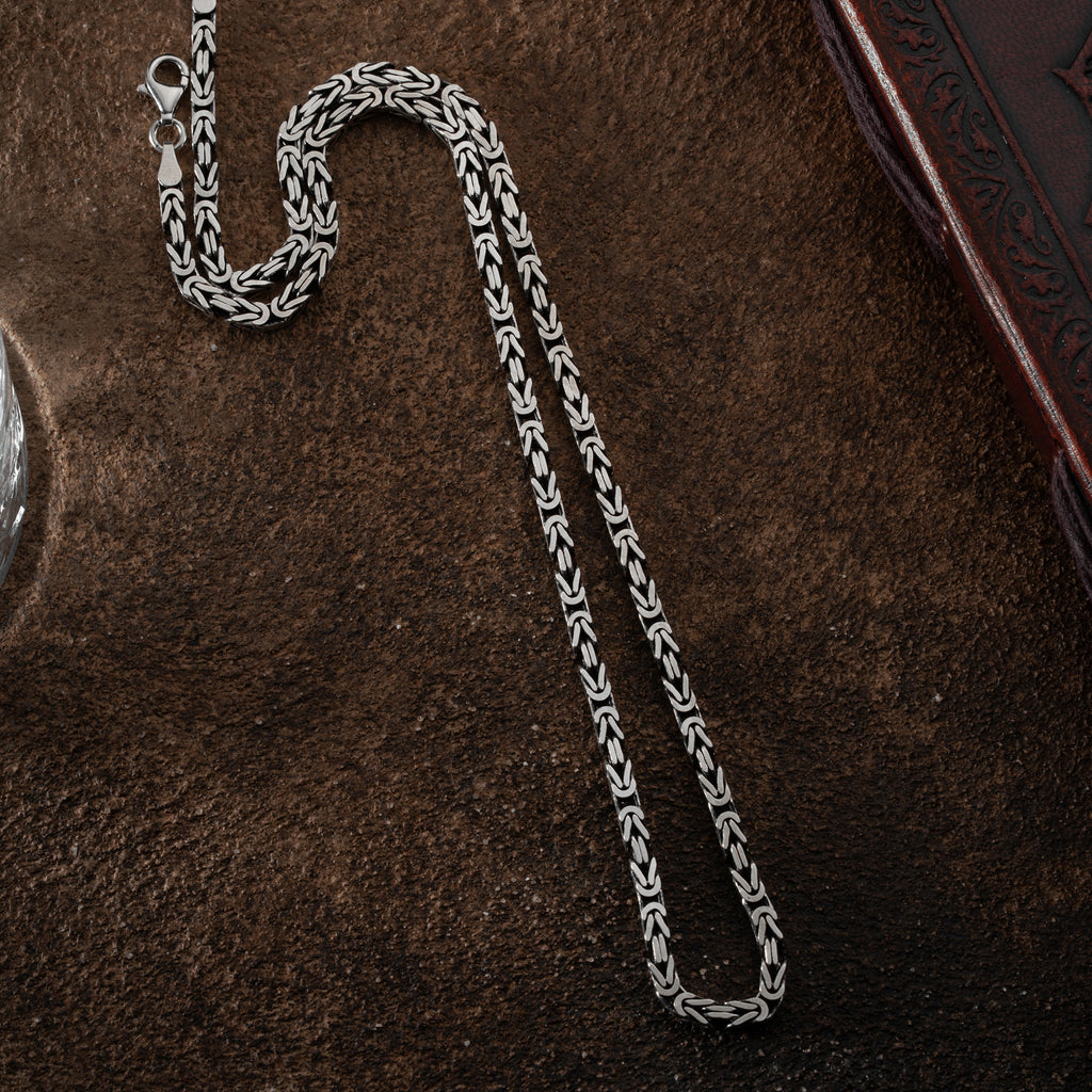 KING KEDJA 4 MM | 925 SILVER