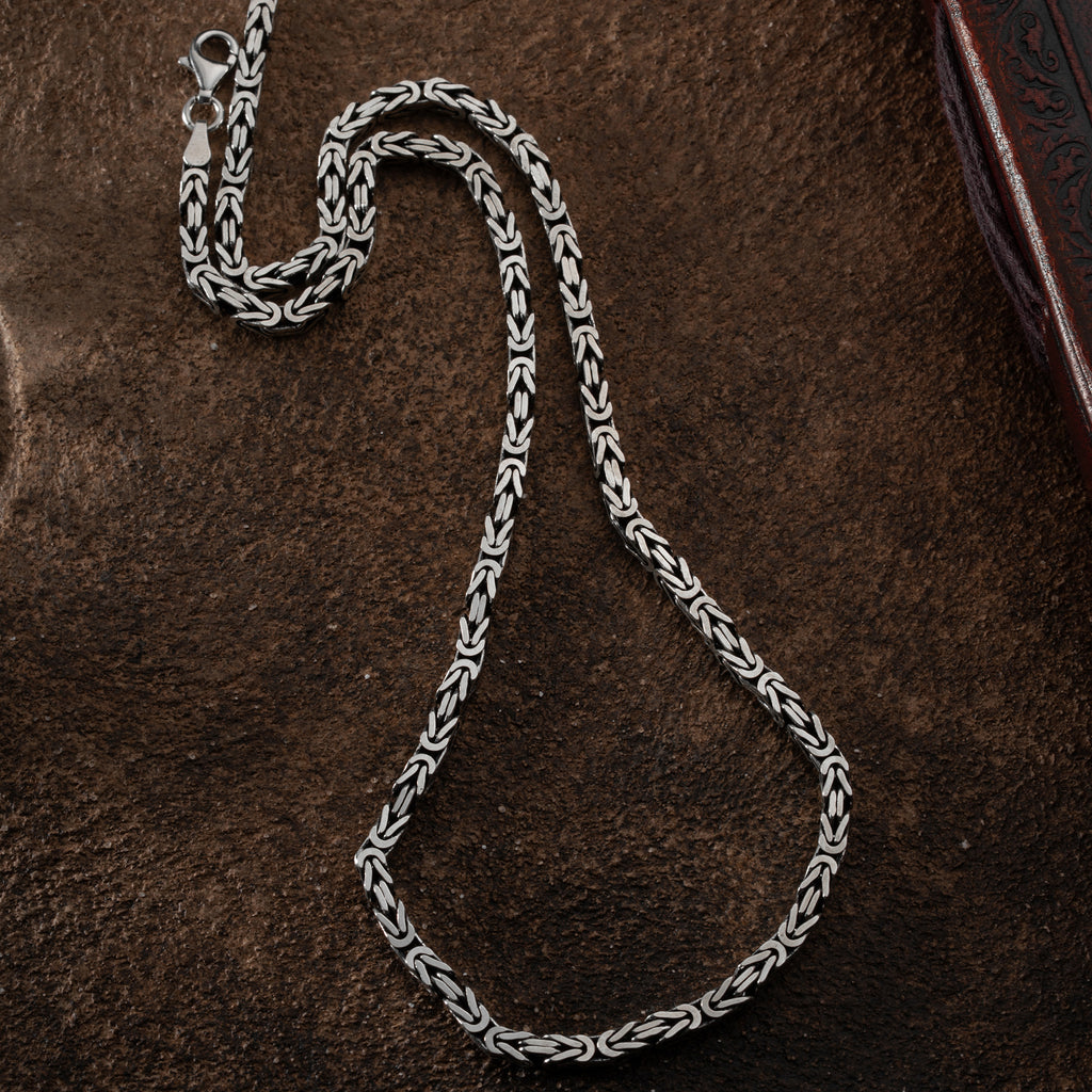 KING KEDJA 4 MM | 925 SILVER