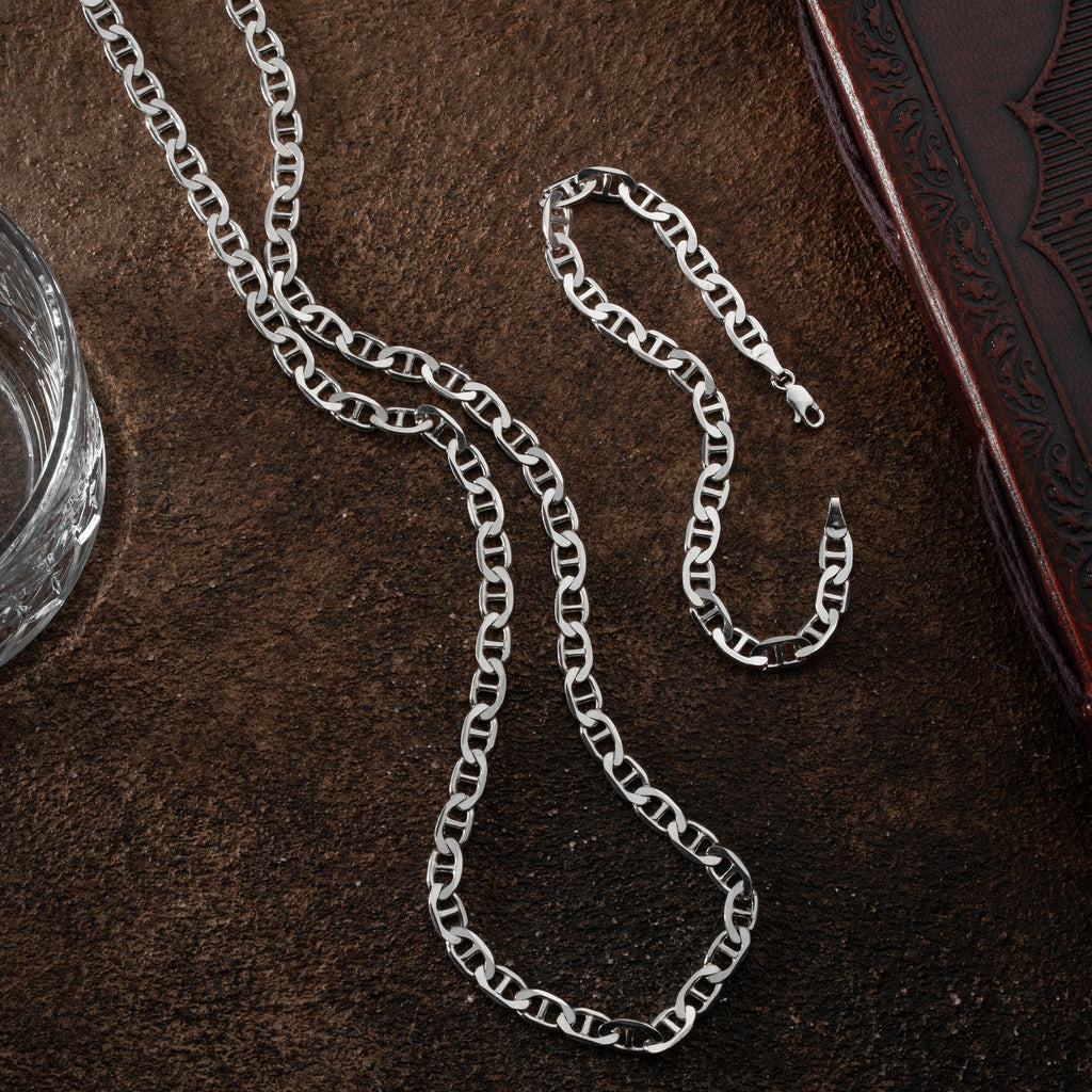 KUBANSK LÄNKSETT | 925 SILVER