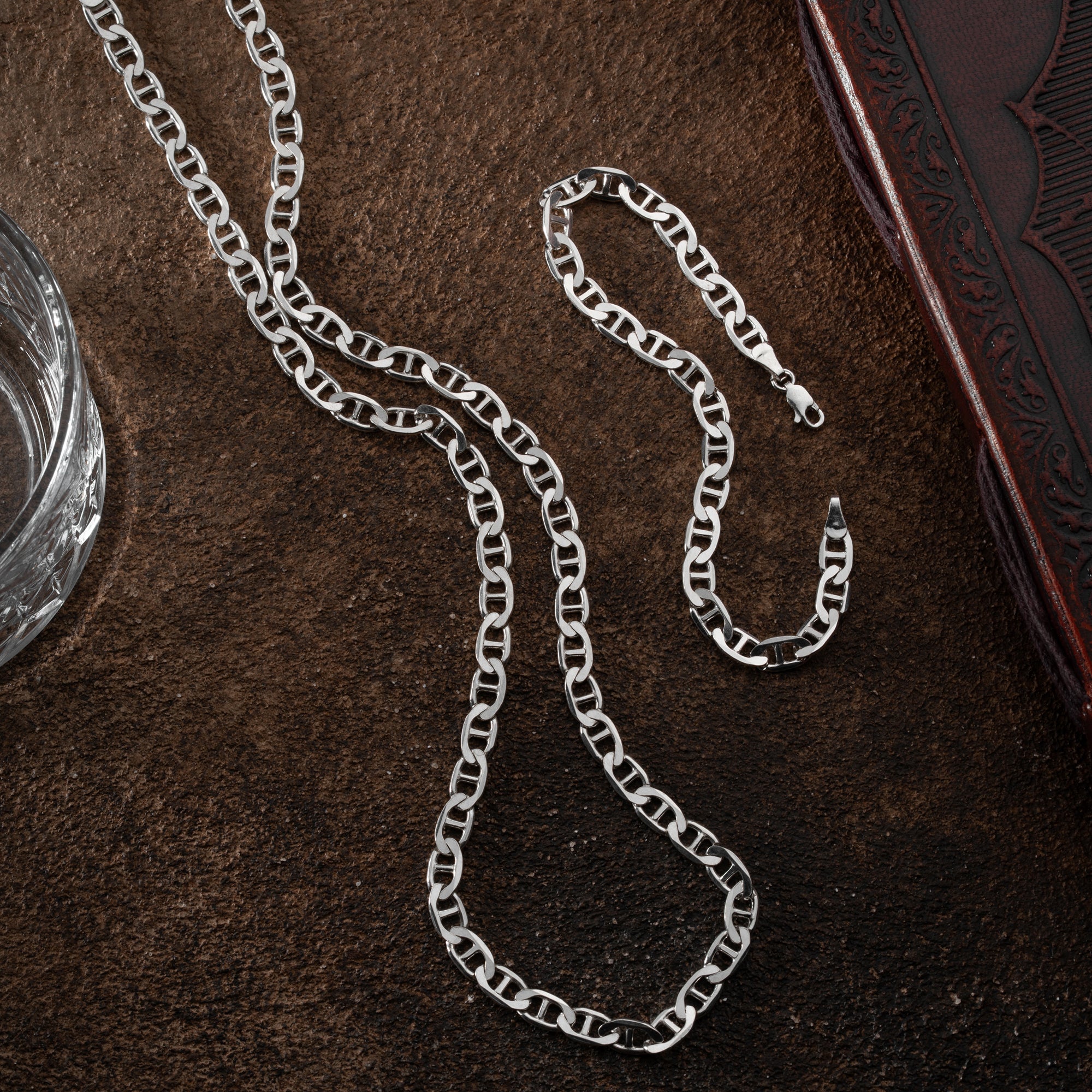 KUBANSK LÄNKSETT | 925 SILVER