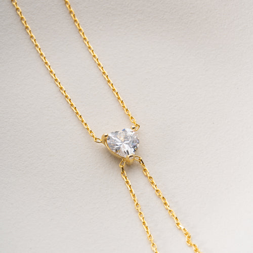 BOMB HJÄRTA HANDKEDJA | 925 SILVER