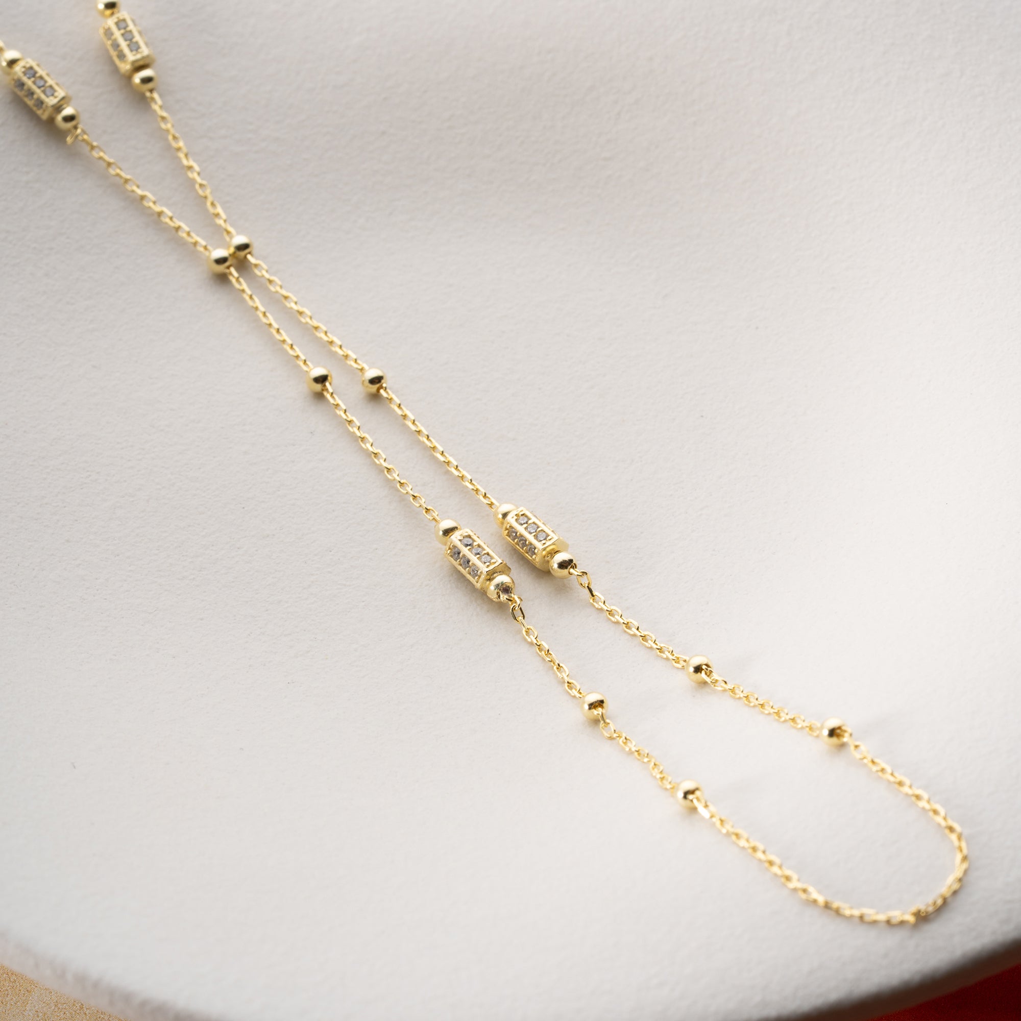 NÄSDUK FÖR VINA | 925 SILVER