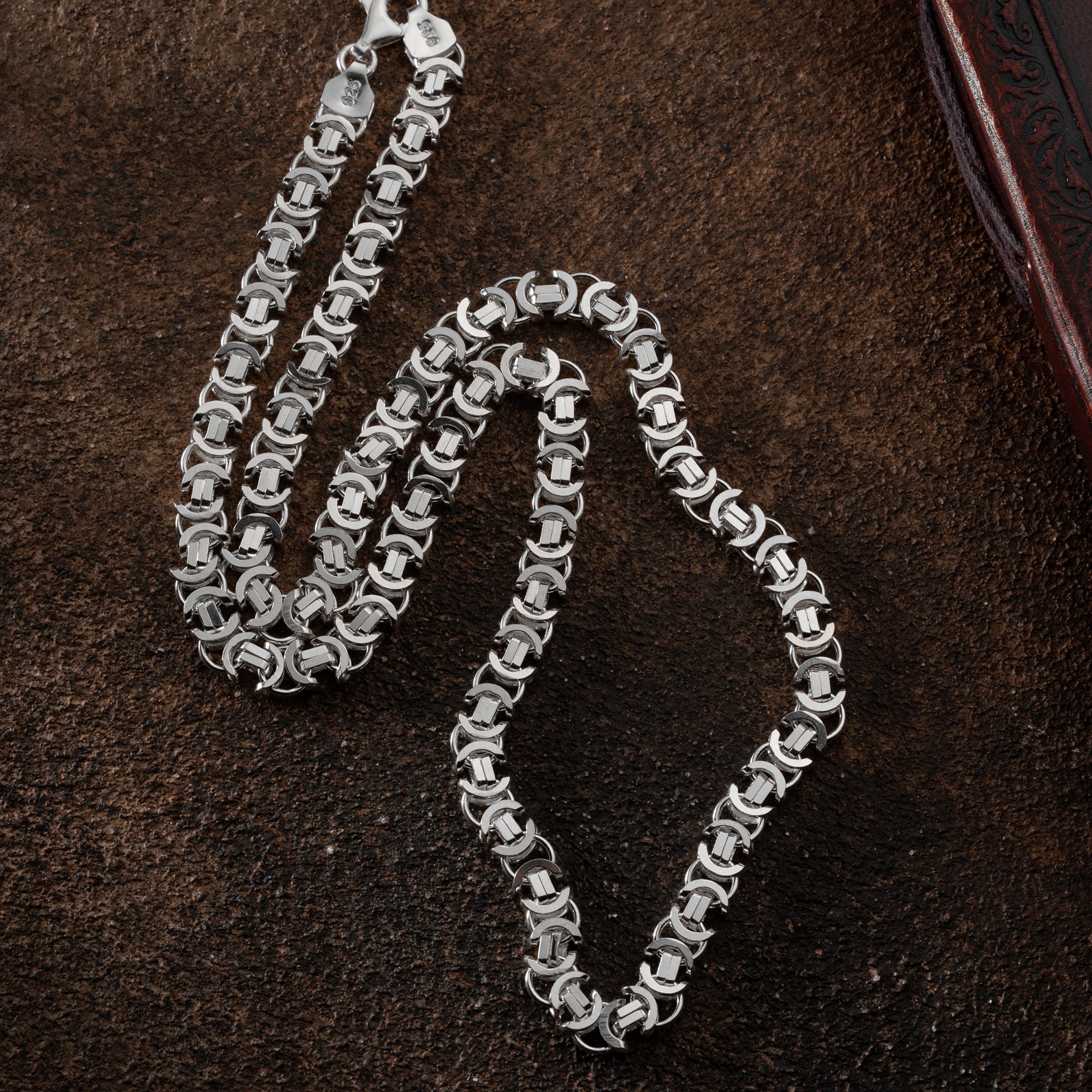 KING KEDJA LÄTT SMYCKE | 925 SILVER 