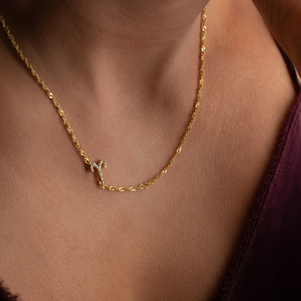 SINGAPORE ZIRKONIA STJÄRNORÖRSHALSBAND | 925 SILVER