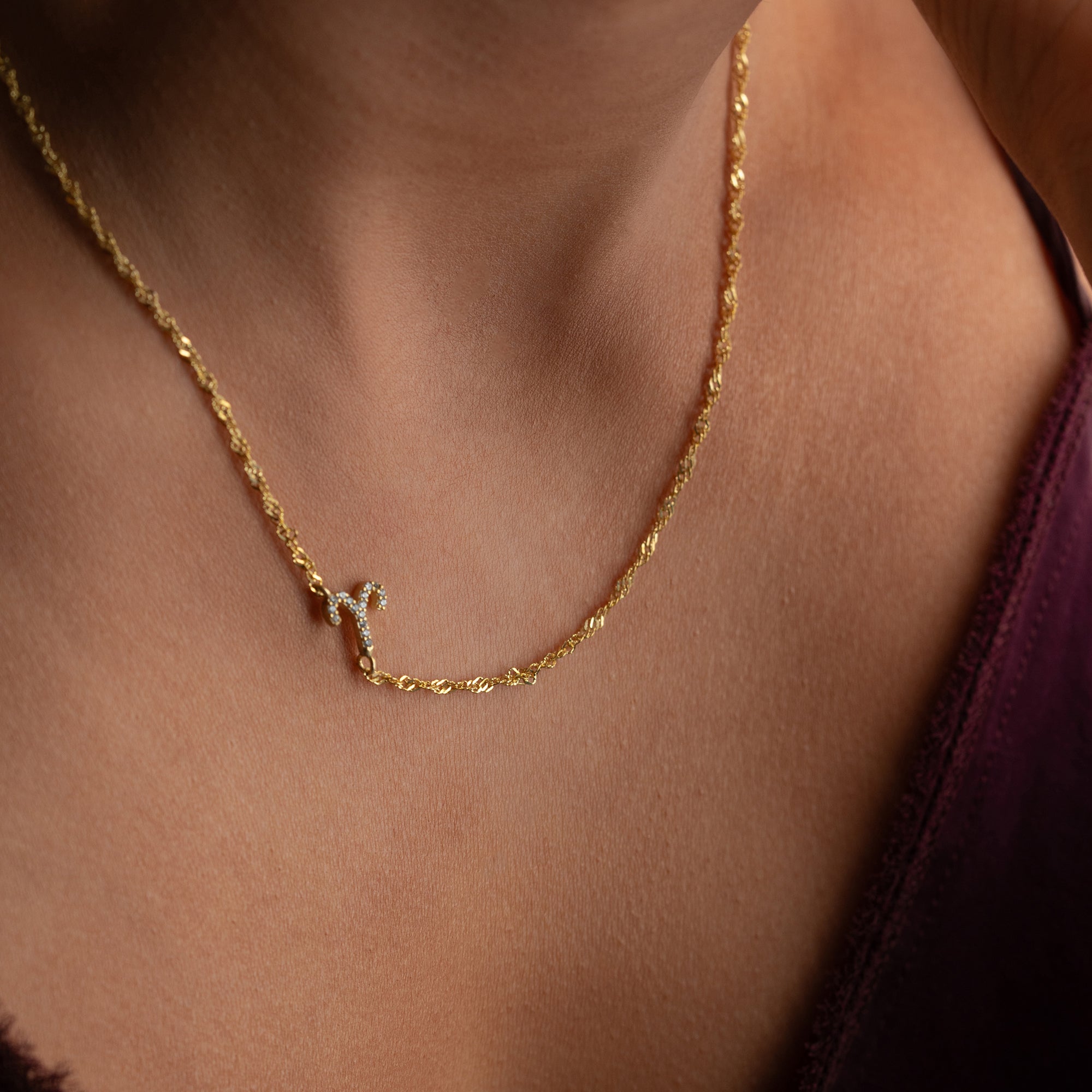 SINGAPORE ZIRKONIA STJÄRNORÖRSHALSBAND | 925 SILVER