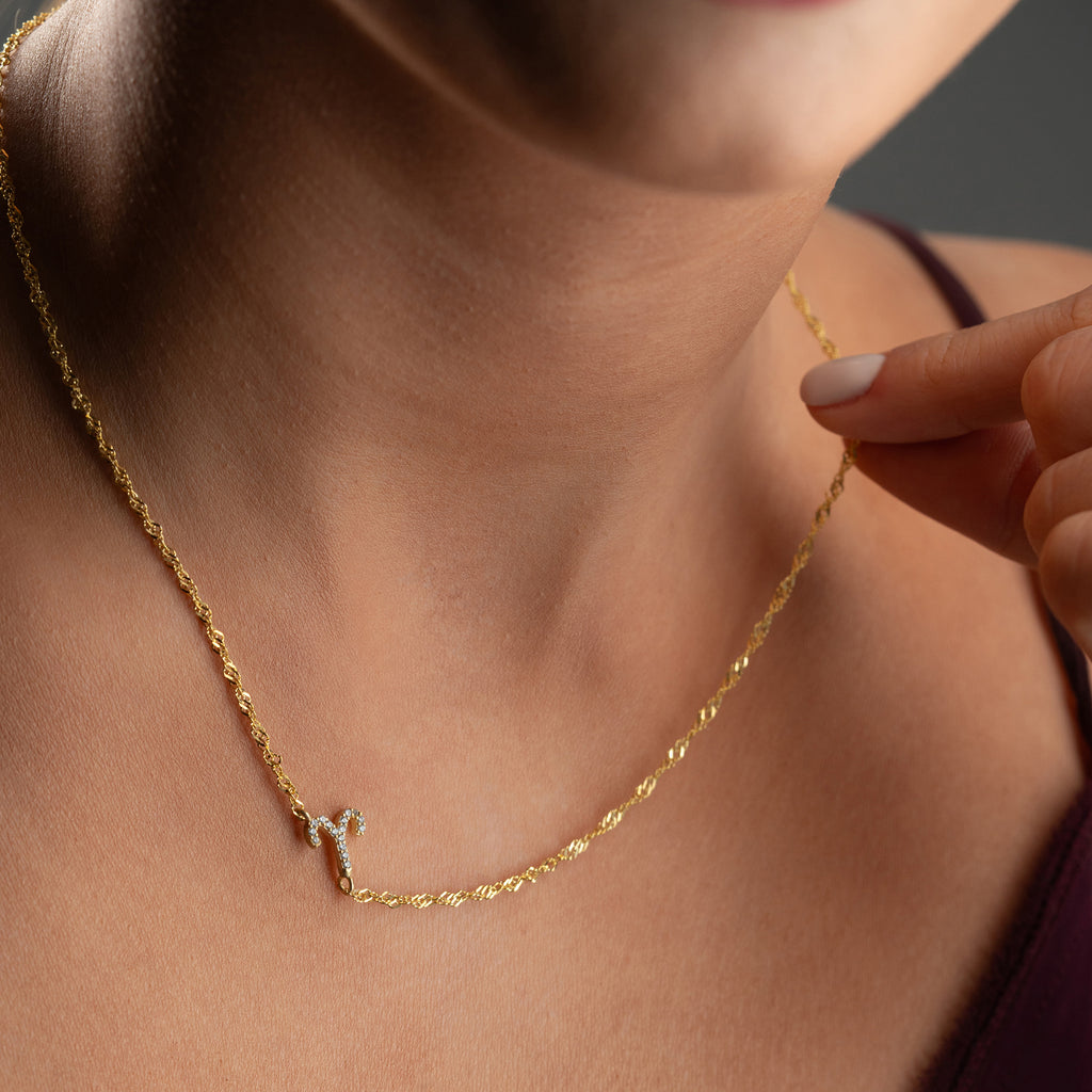 SINGAPORE ZIRKONIA STJÄRNORÖRSHALSBAND | 925 SILVER