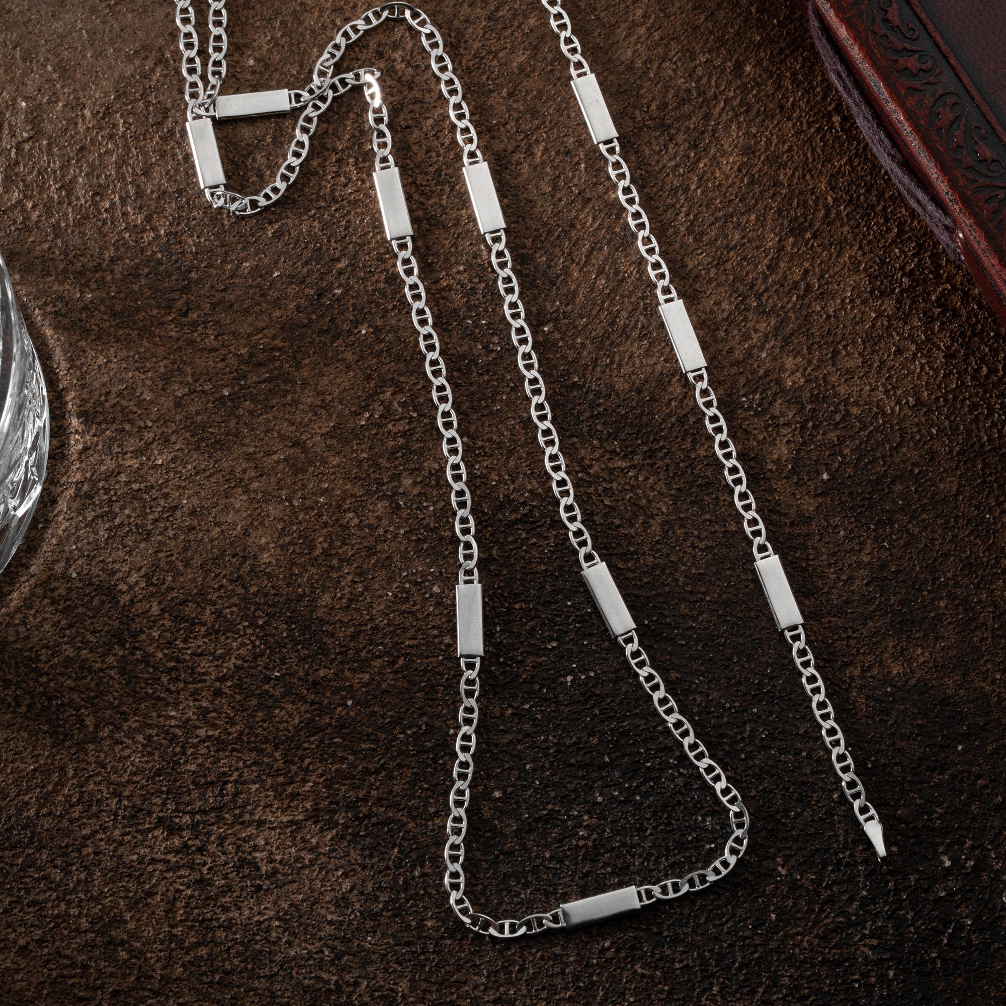 PLATTOR KUBANSK LÄNKSETT | 925 SILVER 