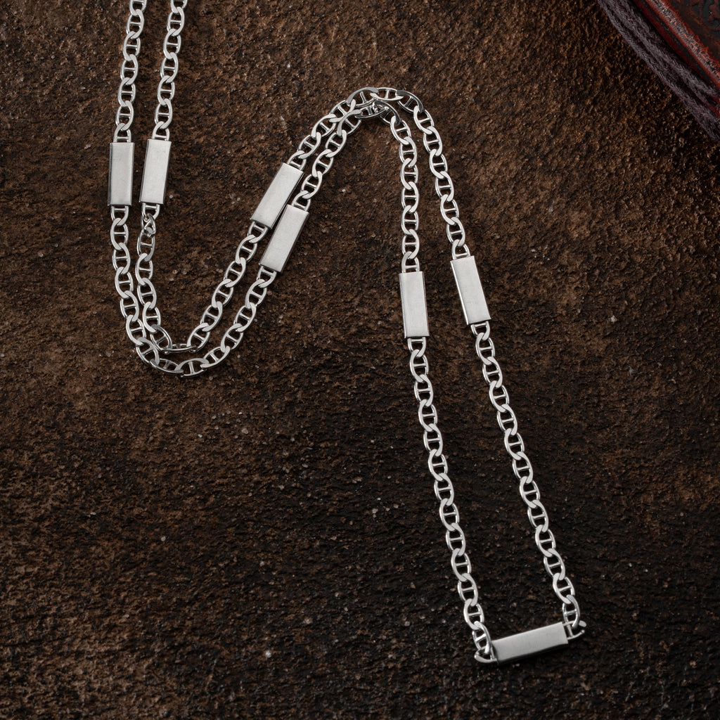 PLATTOR KUBANSK LÄNKSETT | 925 SILVER 