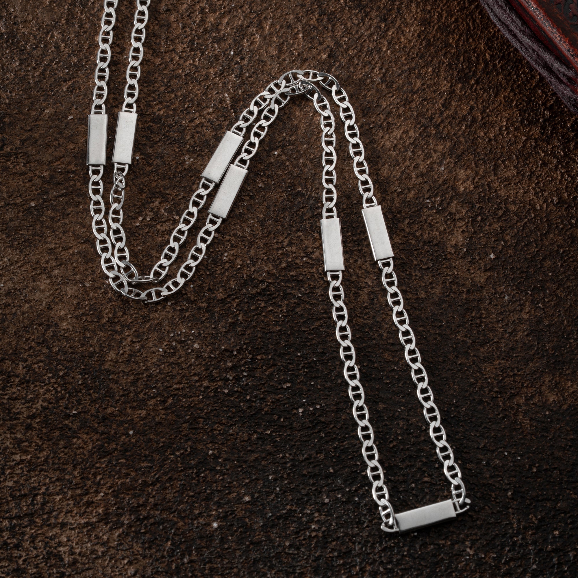 PLATTOR KUBANSK LÄNKSETT | 925 SILVER 