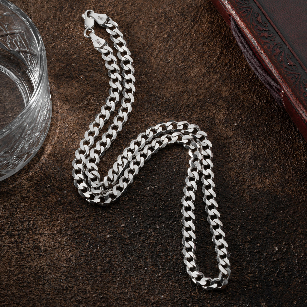 BRÄNSLETANKENS HALSREM | 925 SILVER 